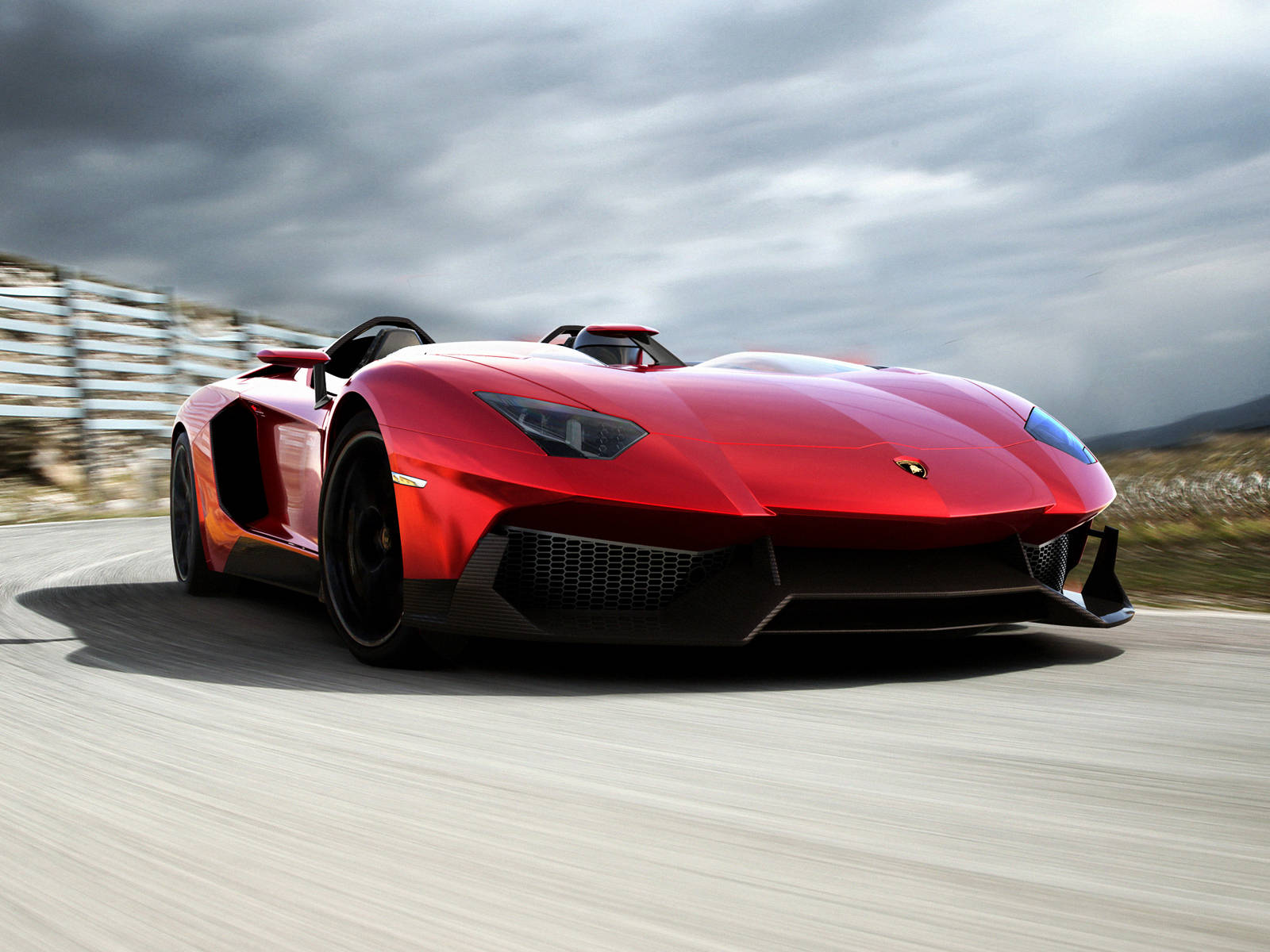 4k Lamborghini Aerodynamic Body Background