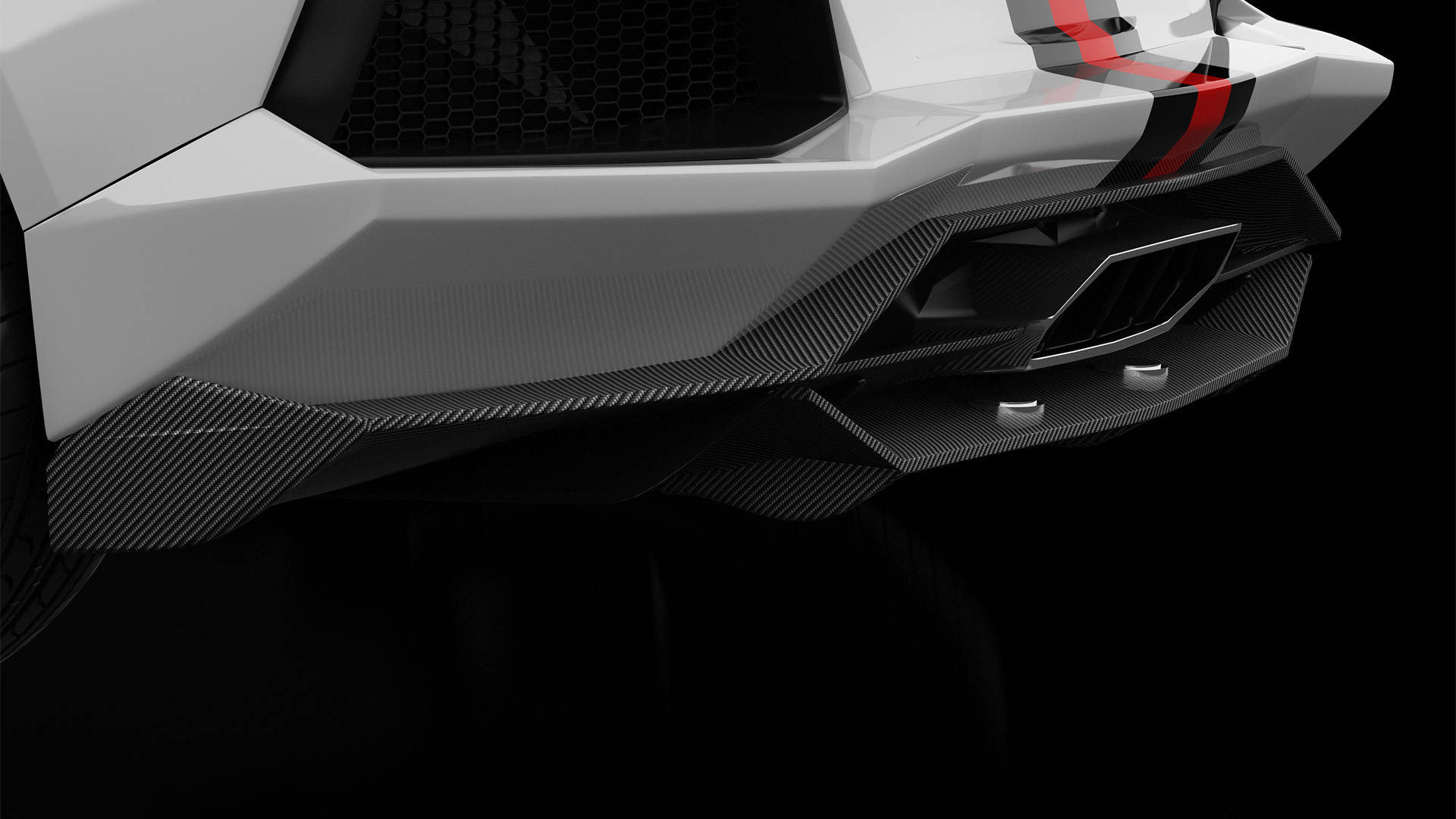 4k Lamborghini Aventador Carbon Fiber Exhaust