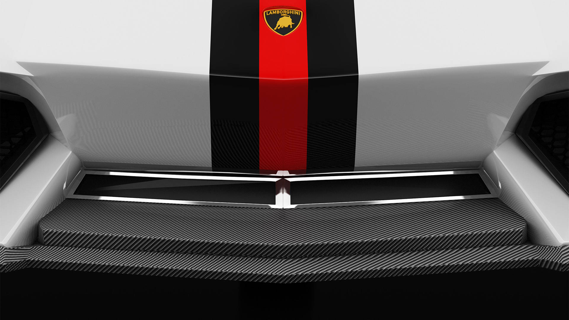 4k Lamborghini Aventador Gold Emblem Background