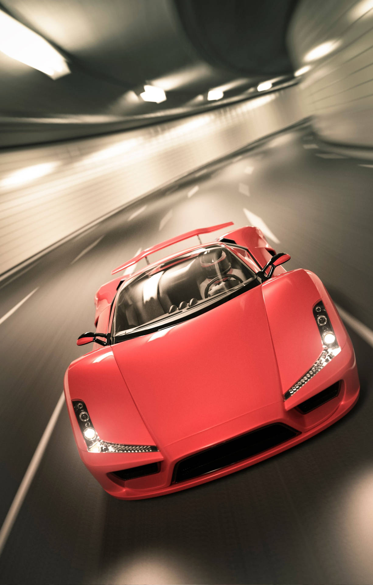 4k Lamborghini Iphone Red Blurred Background