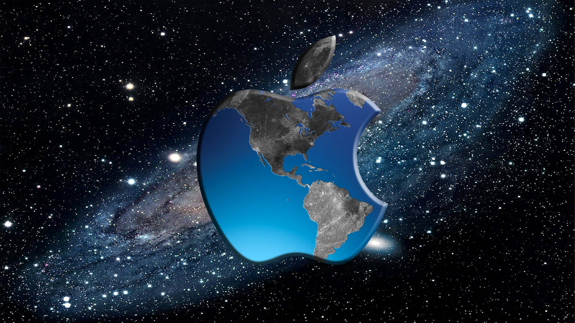 4k Laptop Apple World Map Background