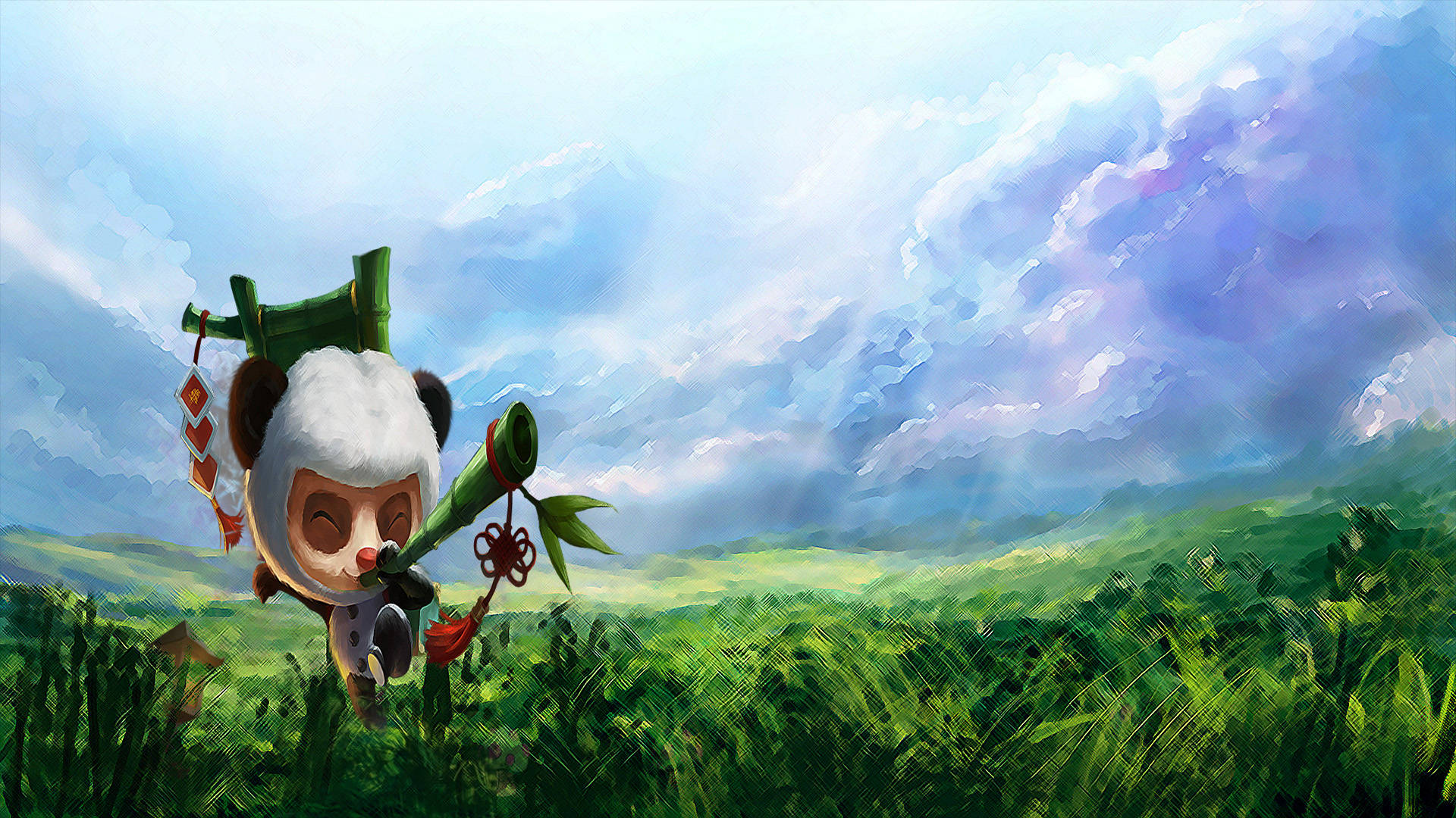 4k League Of Legends Teemo Background