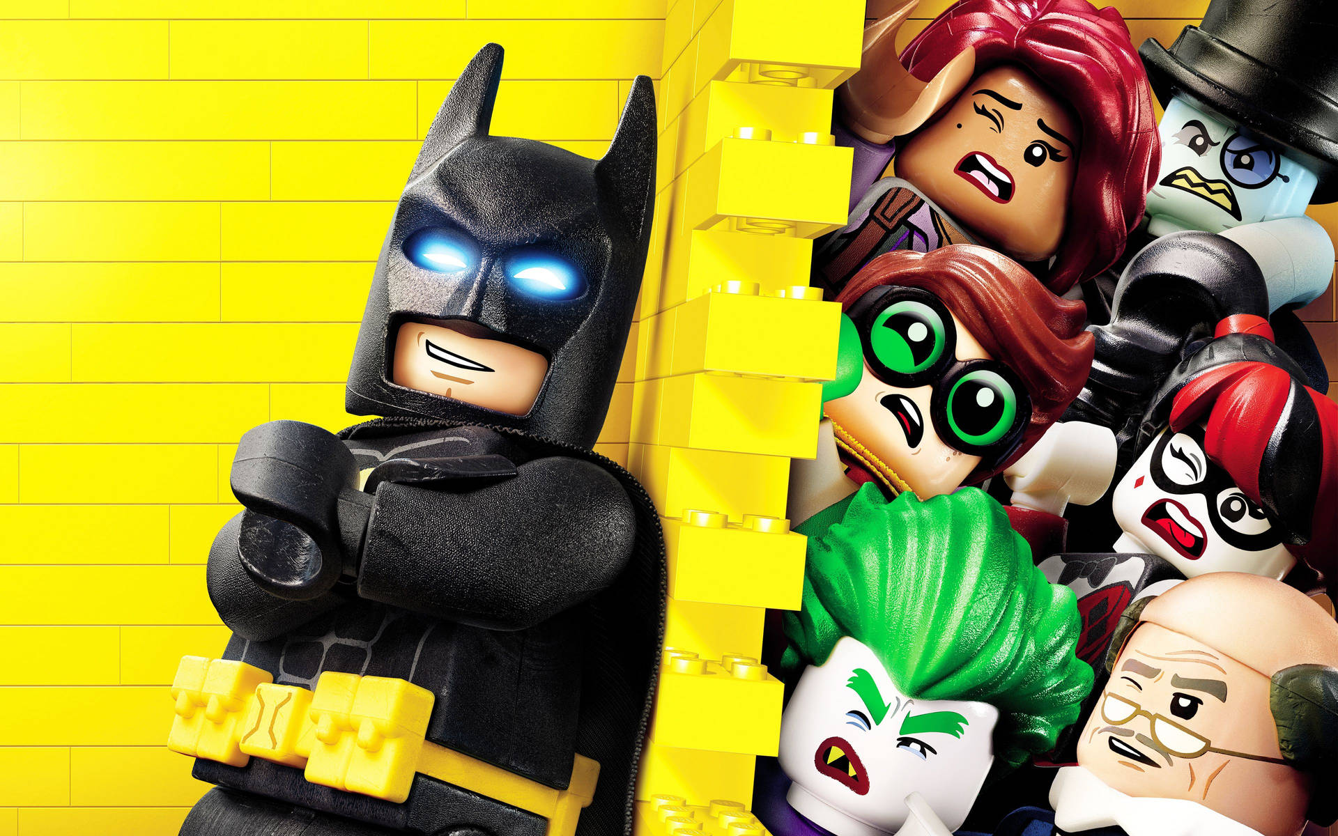 4k Lego Batman Naughty Background