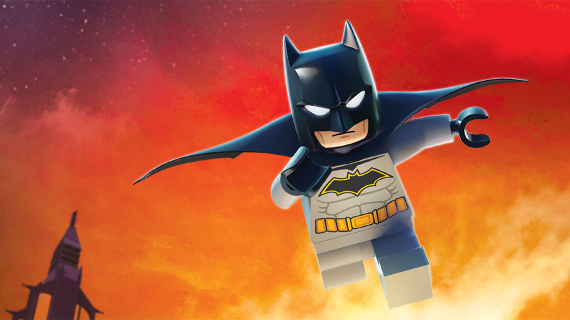 4k Lego Batman Running Background