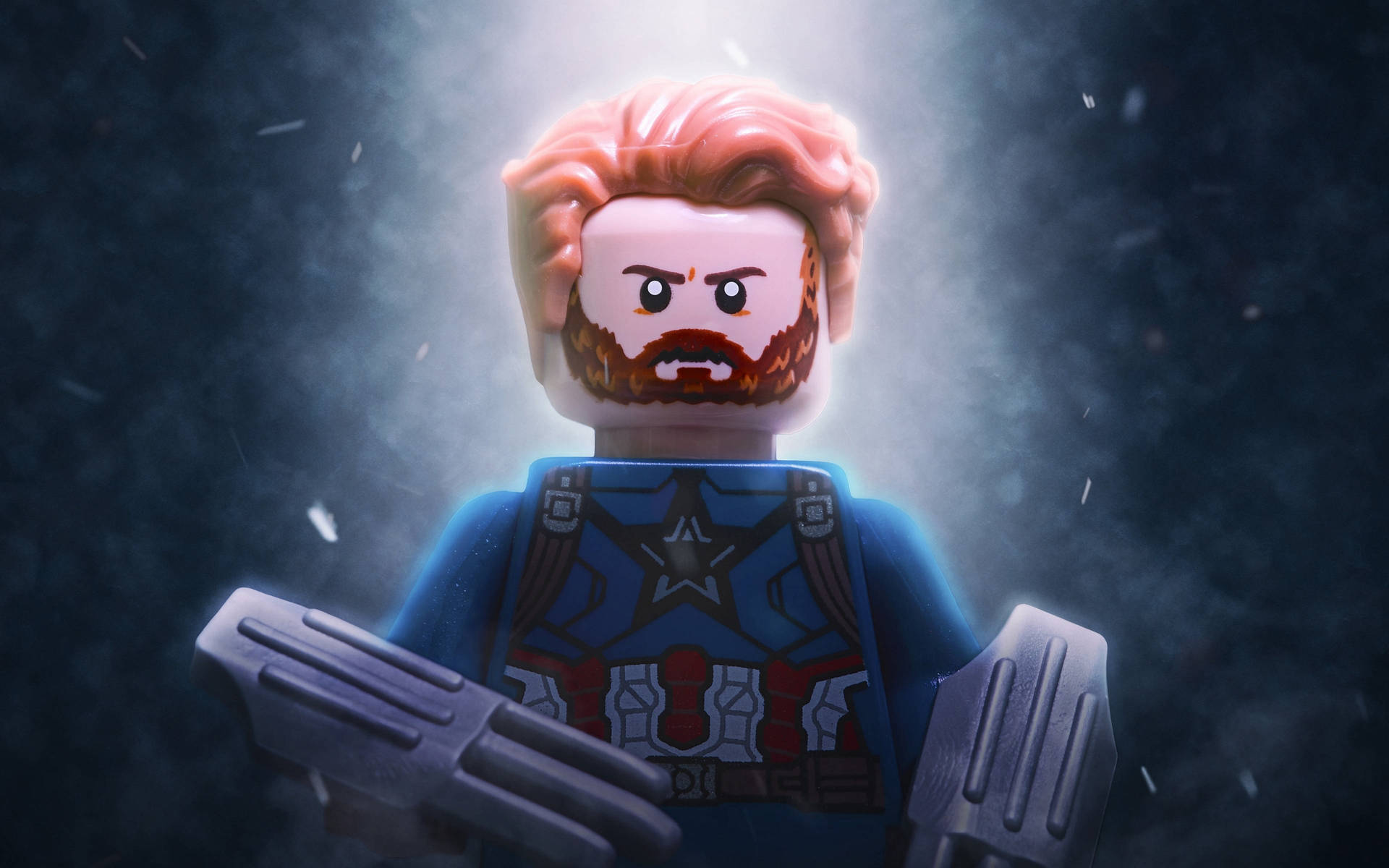 4k Lego Captain America