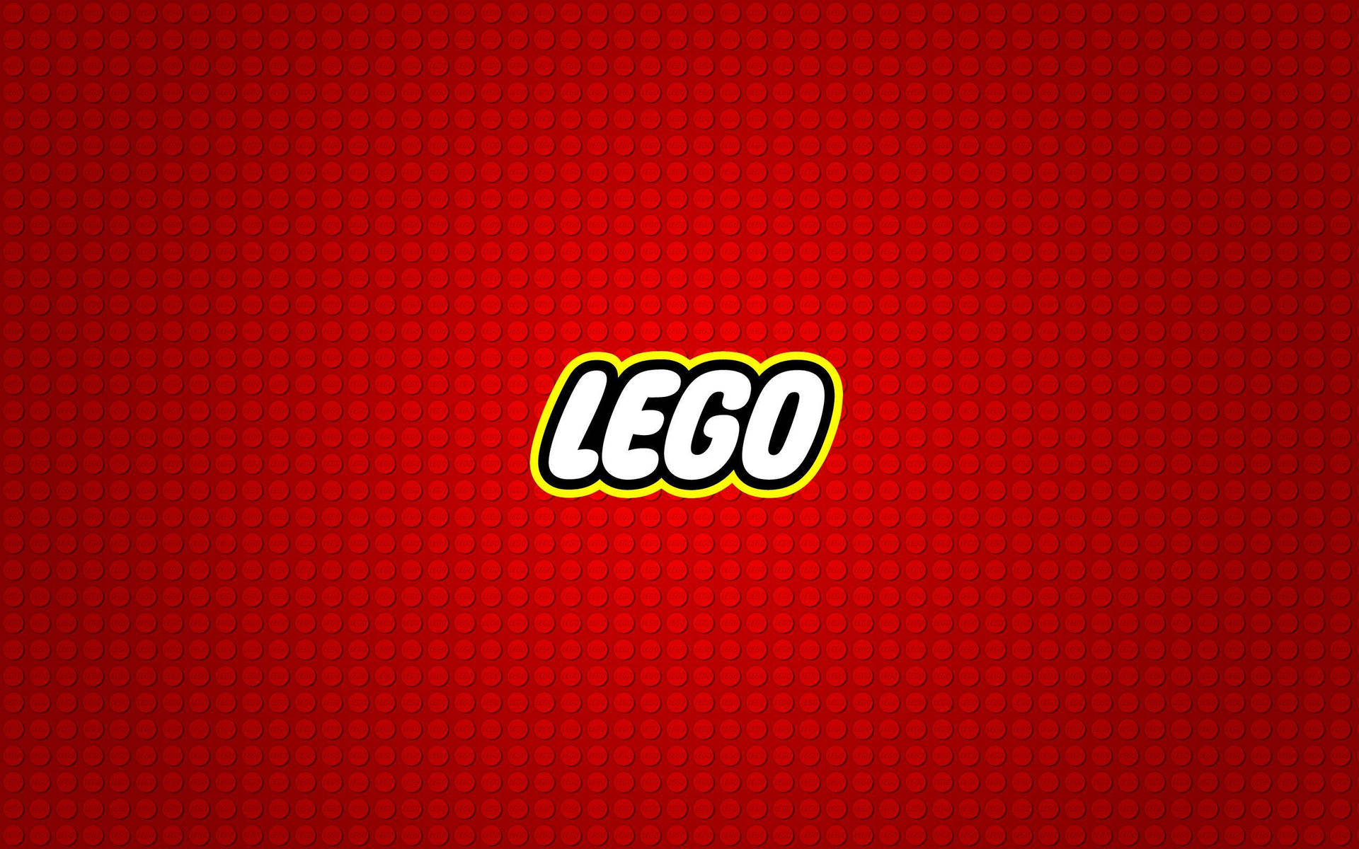 4k Lego Logo Red Background