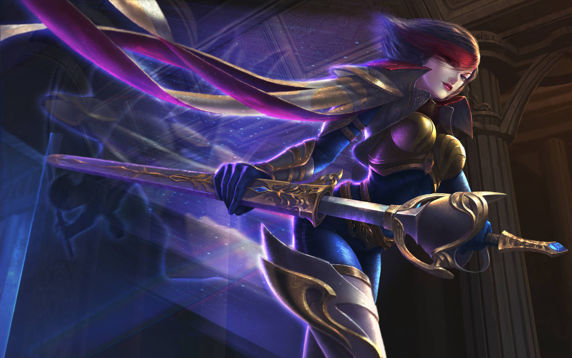 4k Lol Armored Fiora Nightraven