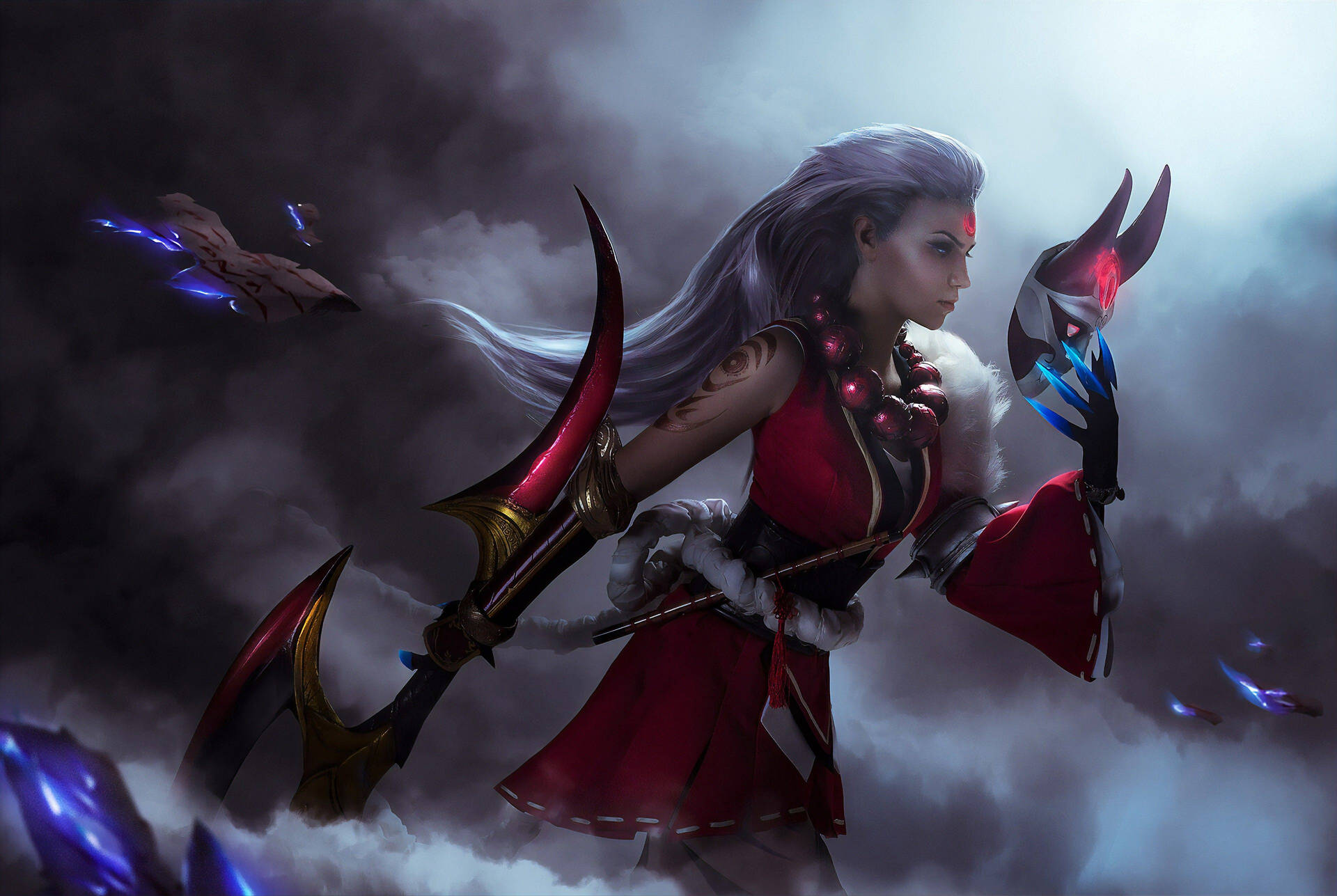 4k Lol Blood Moon Diana