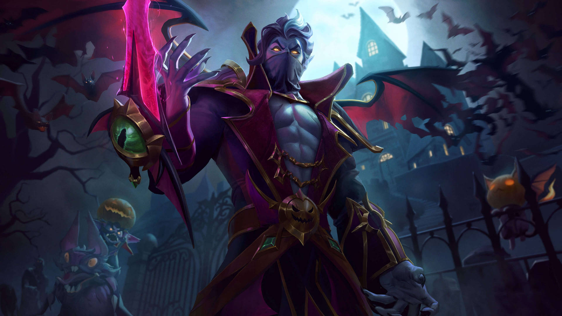 4k Lol Count Kassadin Background