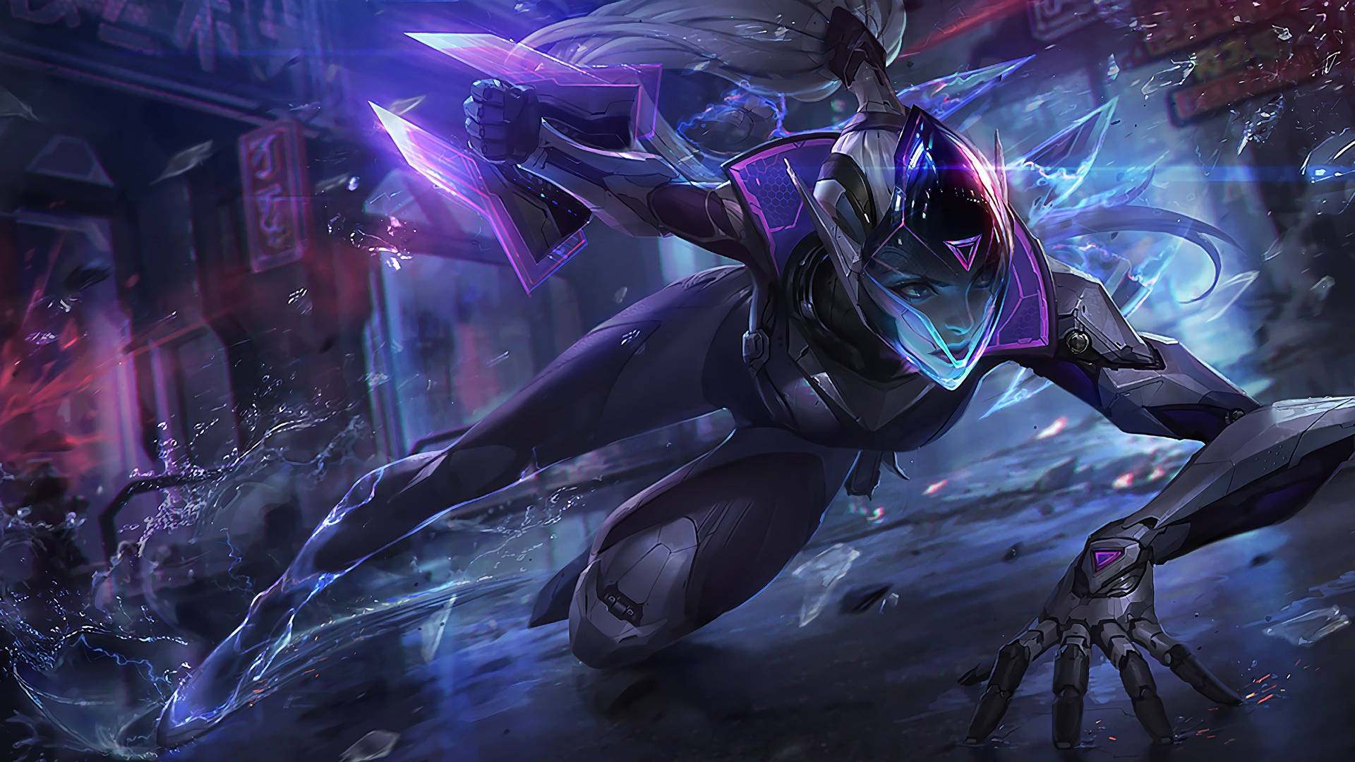 4k Lol Project: Vayne Background