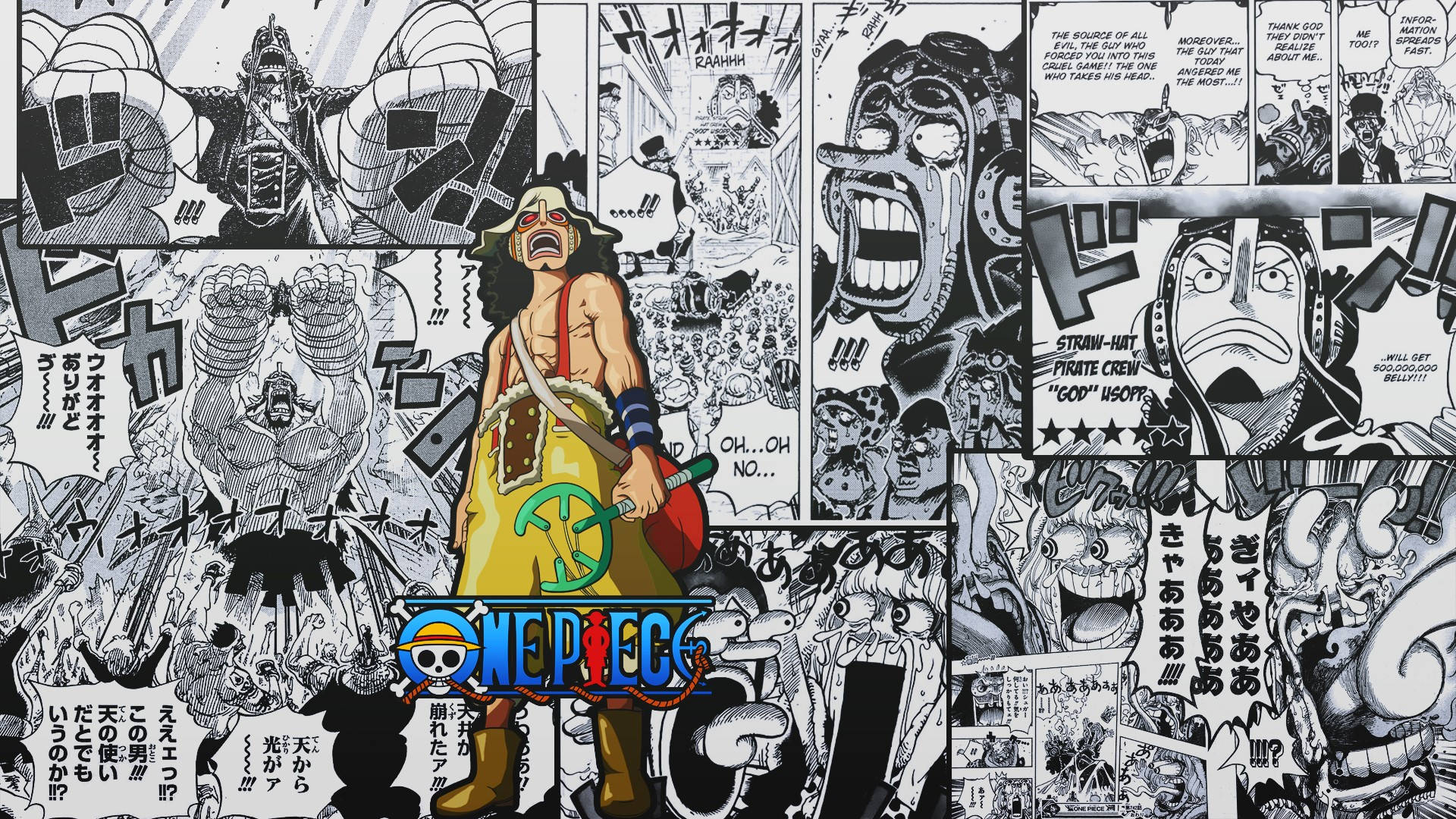 4k Manga One Piece Usopp