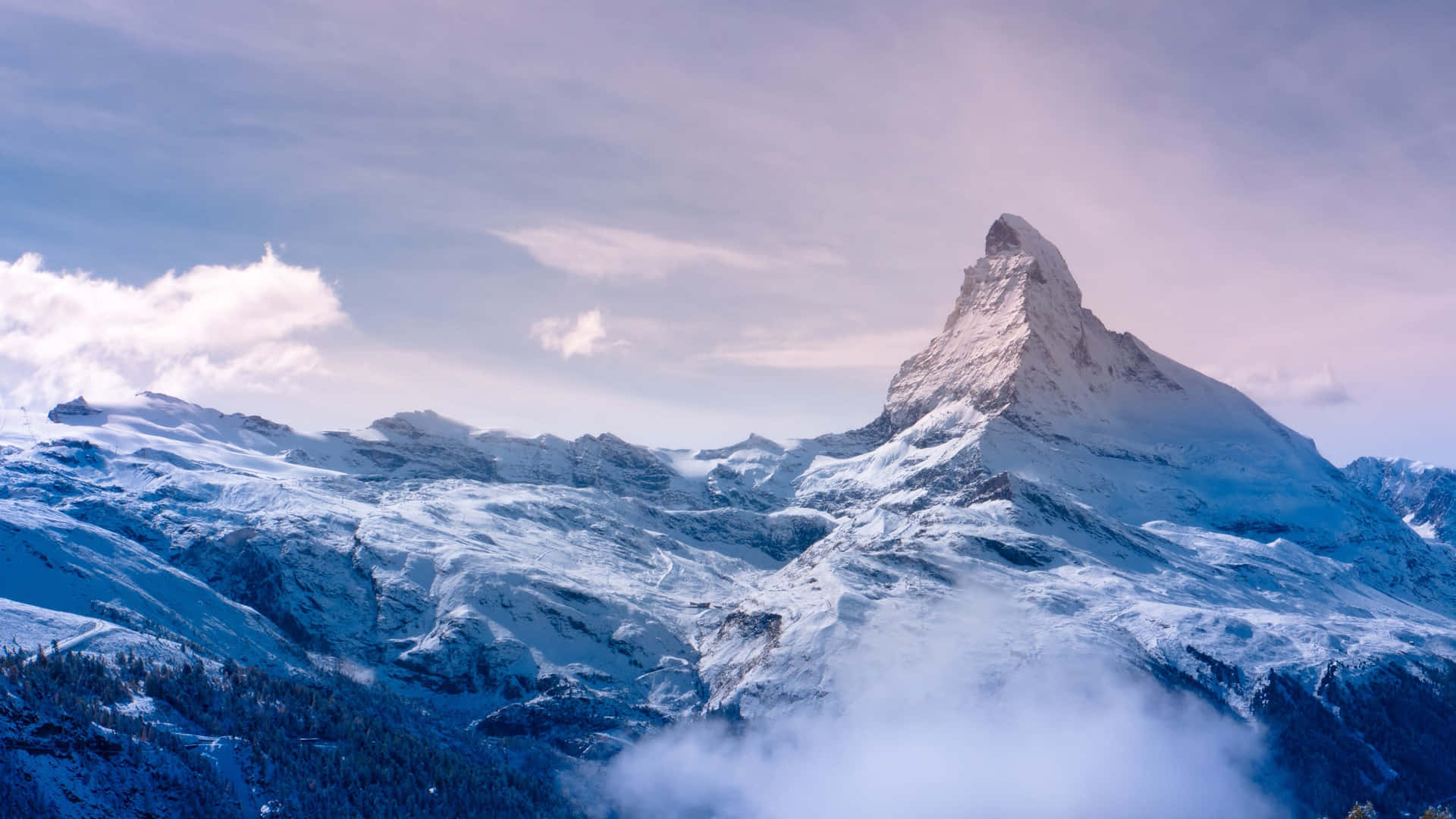 4k Matterhorn Mountain