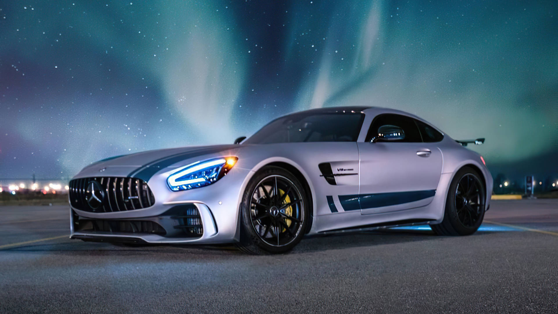 4k Mercedes 2021 Luxury Car Background