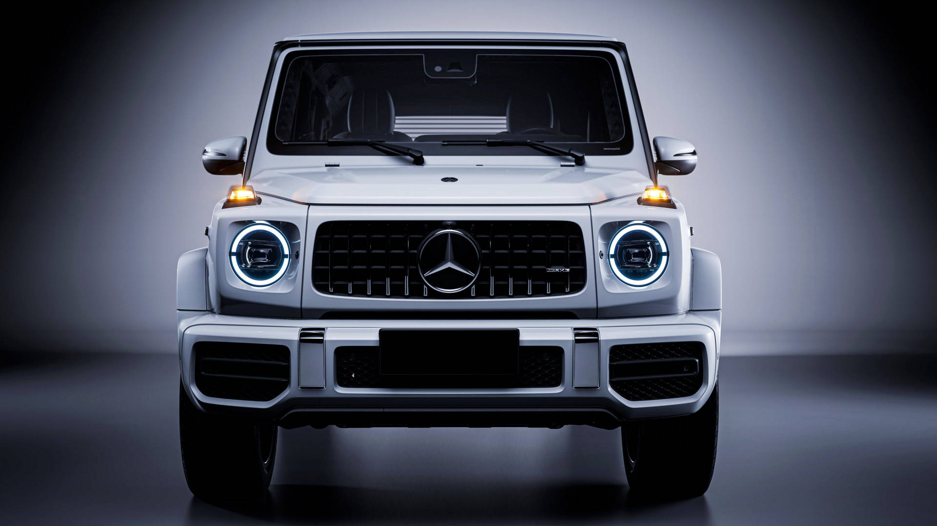 4k Mercedes-benz G-class White Background