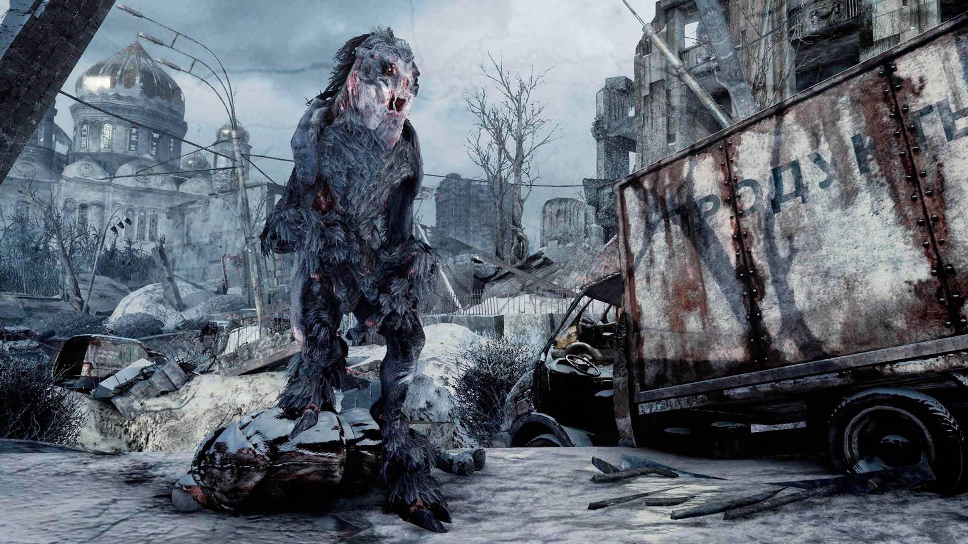 4k Metro 2033 Mutant In City