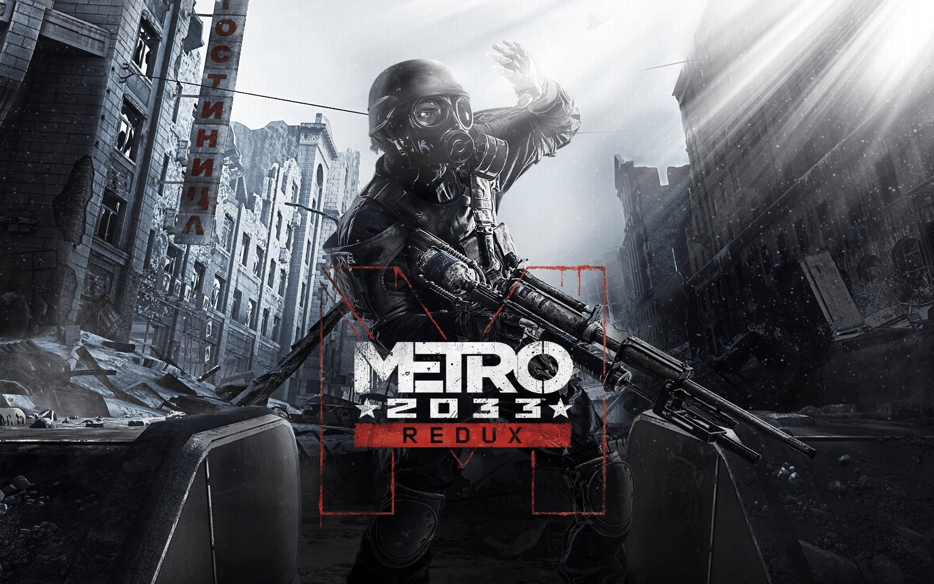 4k Metro 2033 Redux Soldier In City Ruins