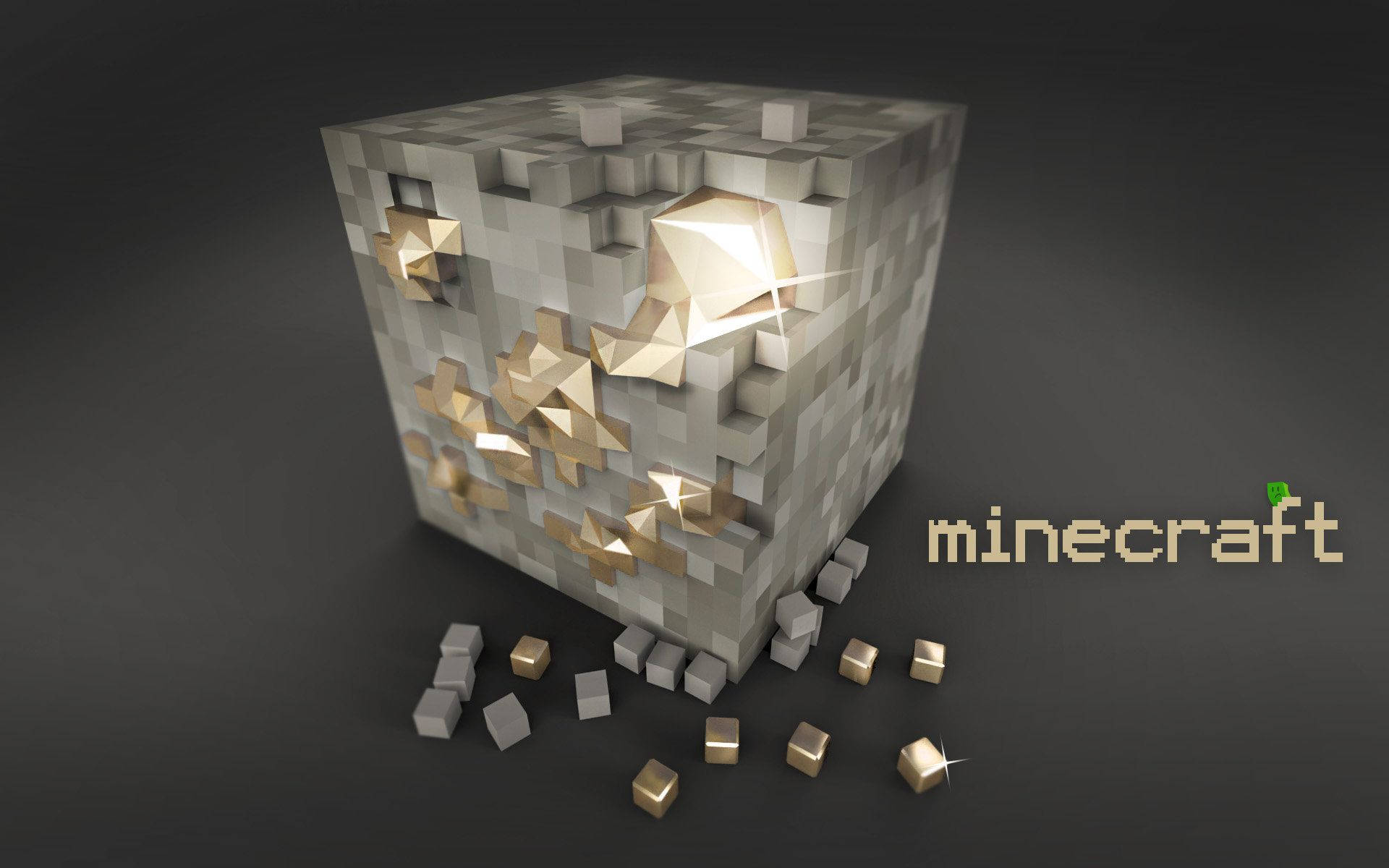 4k Minecraft Giant Brick Background