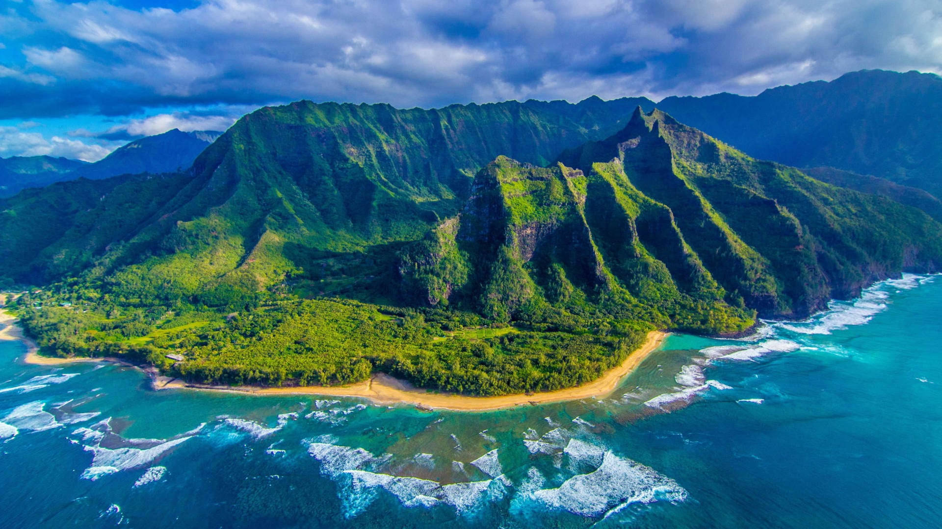 4k Nature Hawaii Island Background