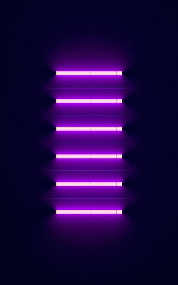 4k Neon Iphone Purple Light Bars Background