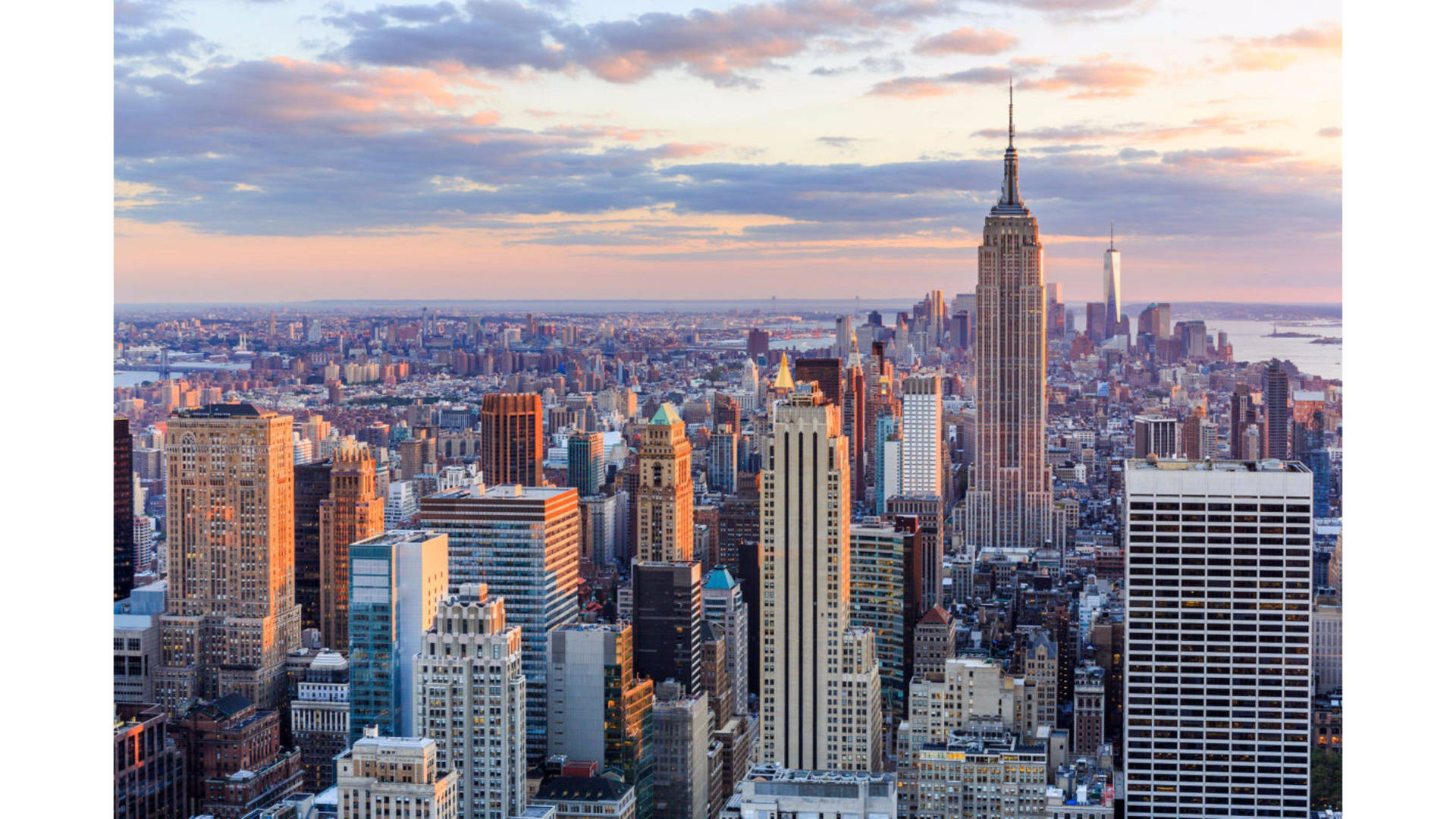 4k New York City Buildings Background