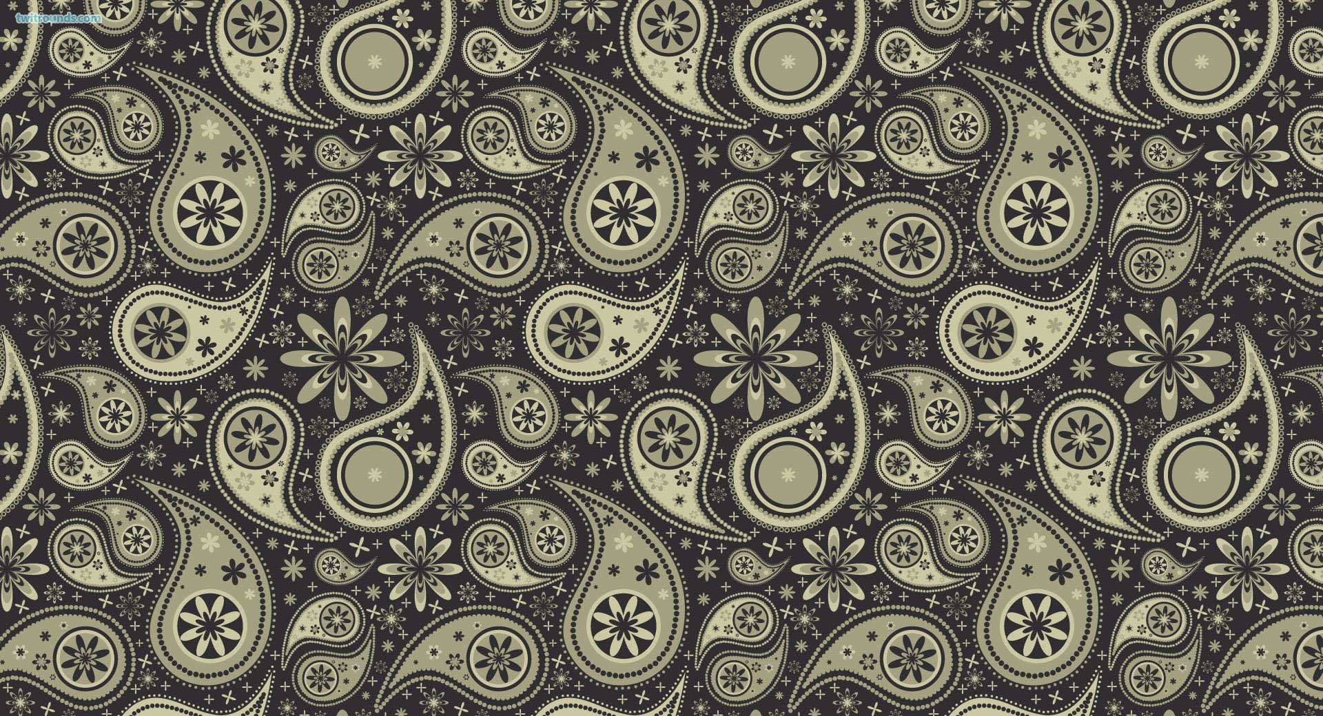 4k Paisley Print