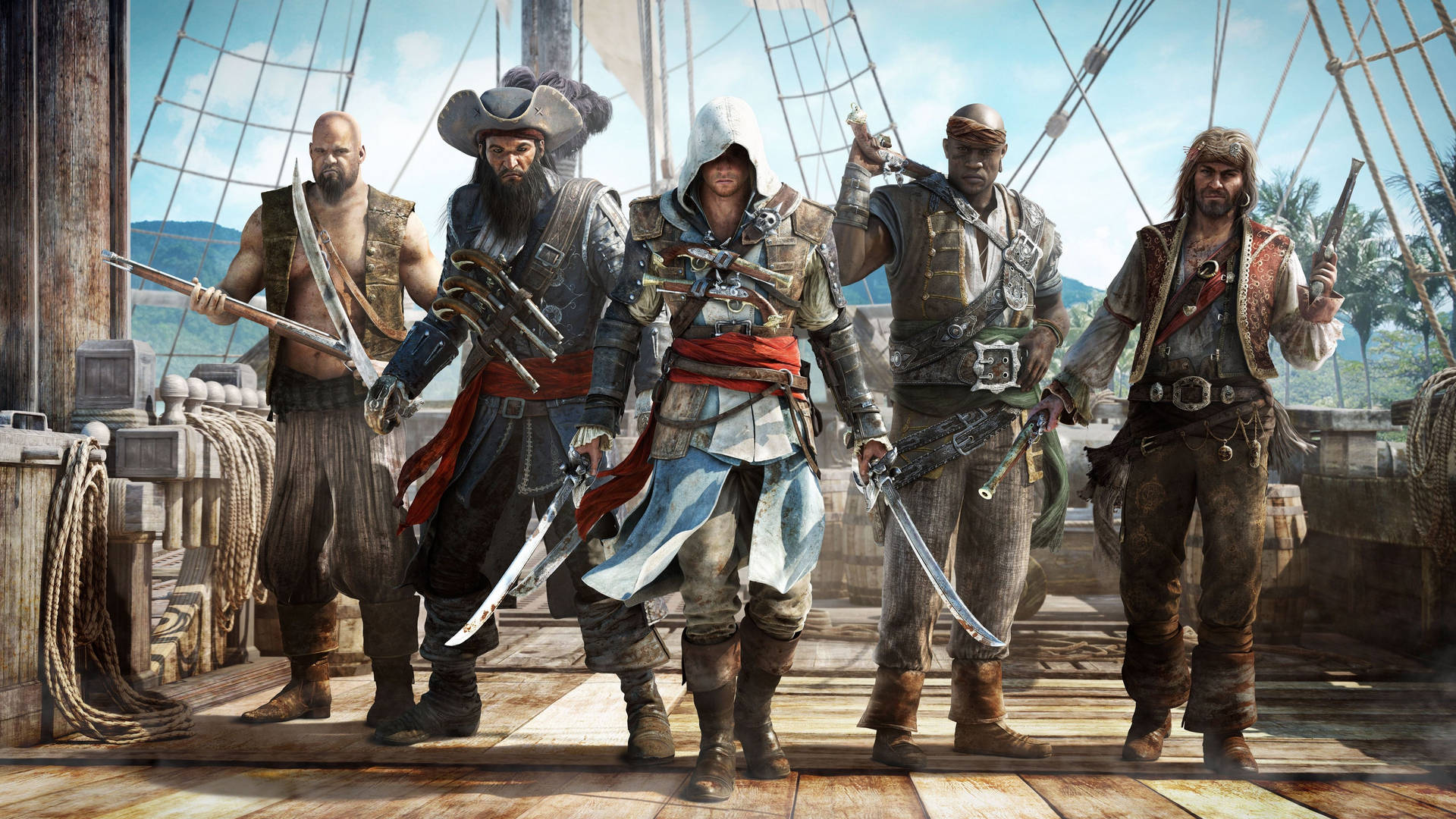 4k Pirate Crew From Assassin’s Creed