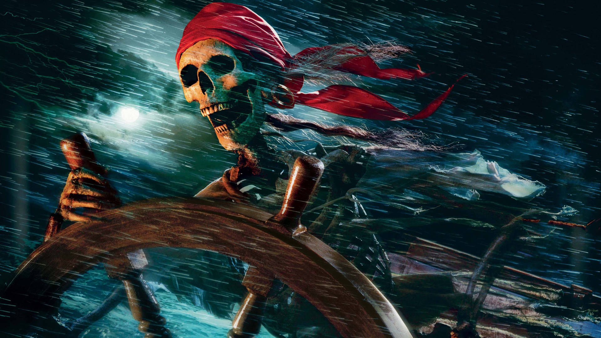 4k Pirate Skeleton