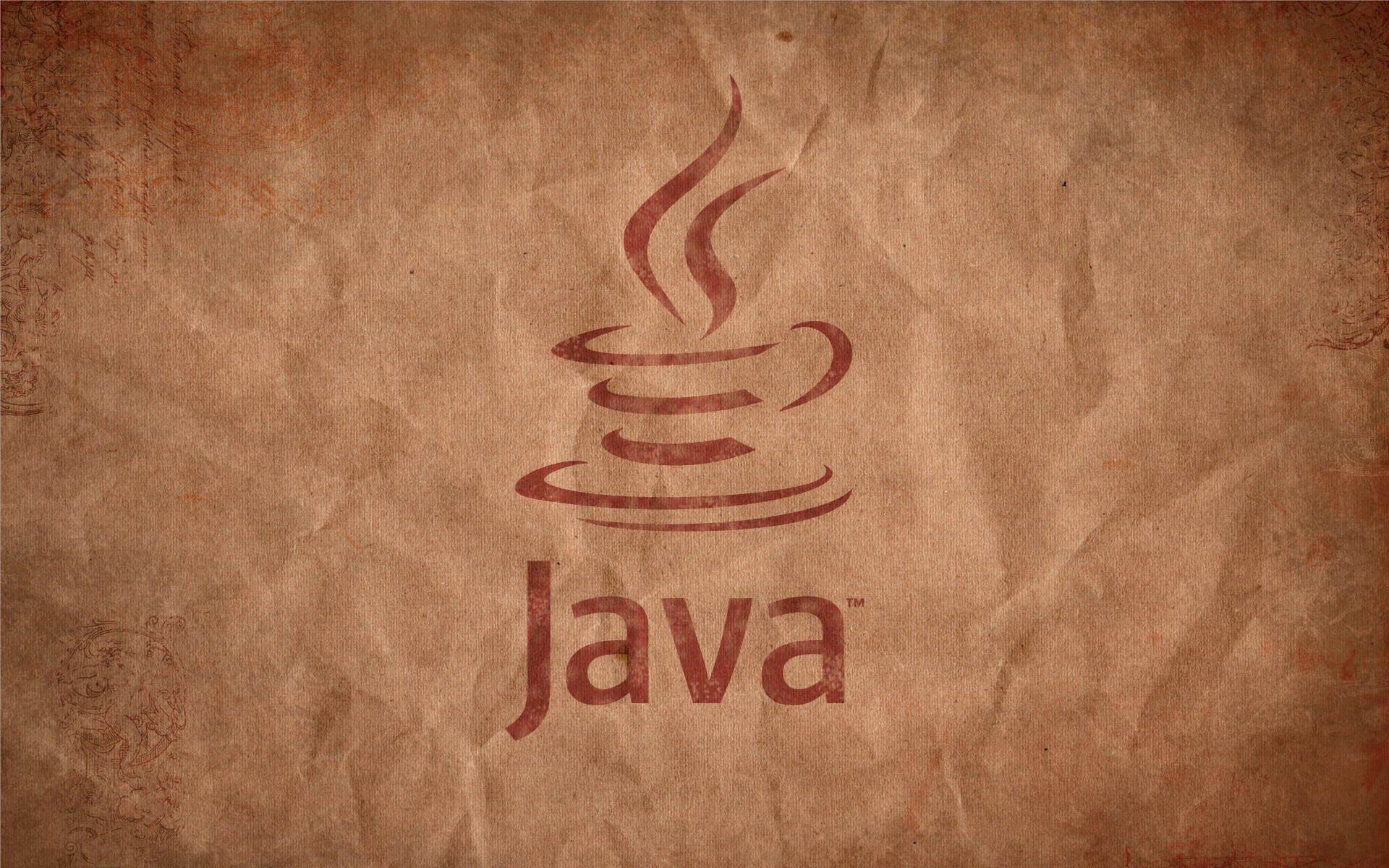 4k Programming Java Logo Background