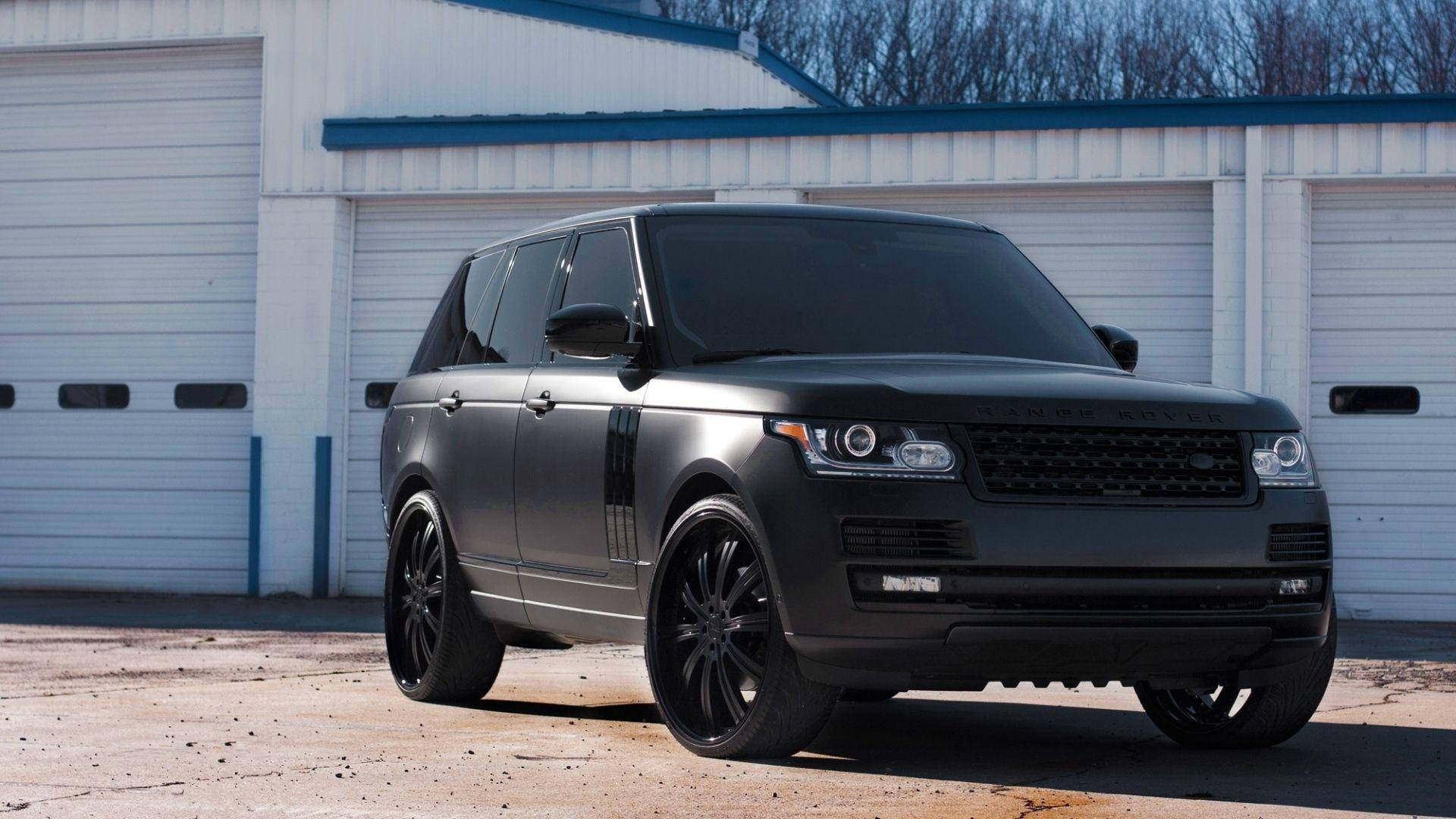 4k Range Rover Gate Background