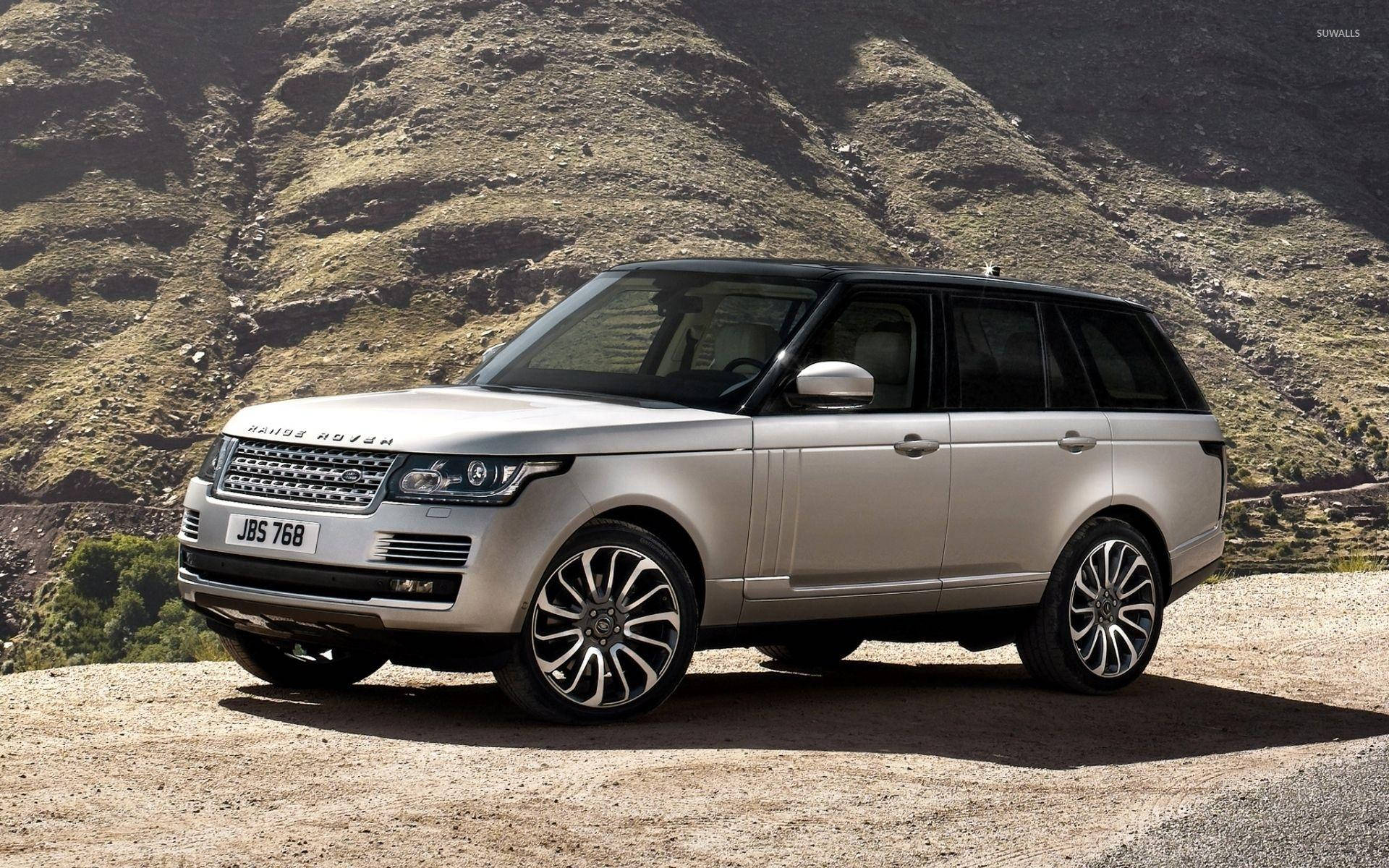 4k Range Rover Pavement Background