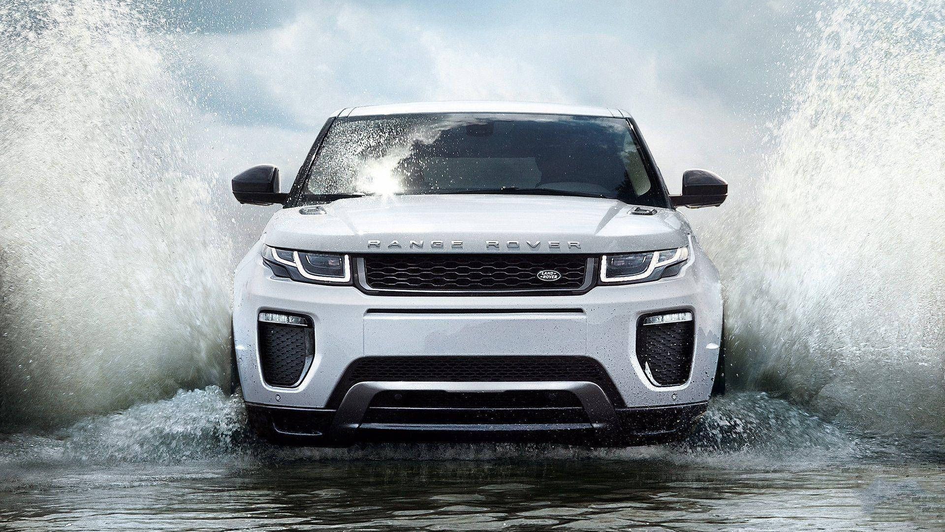 4k Range Rover Waves Background