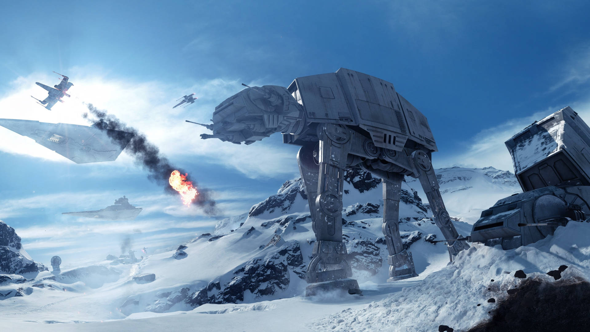 4k Star Wars Battlefront Gameplay