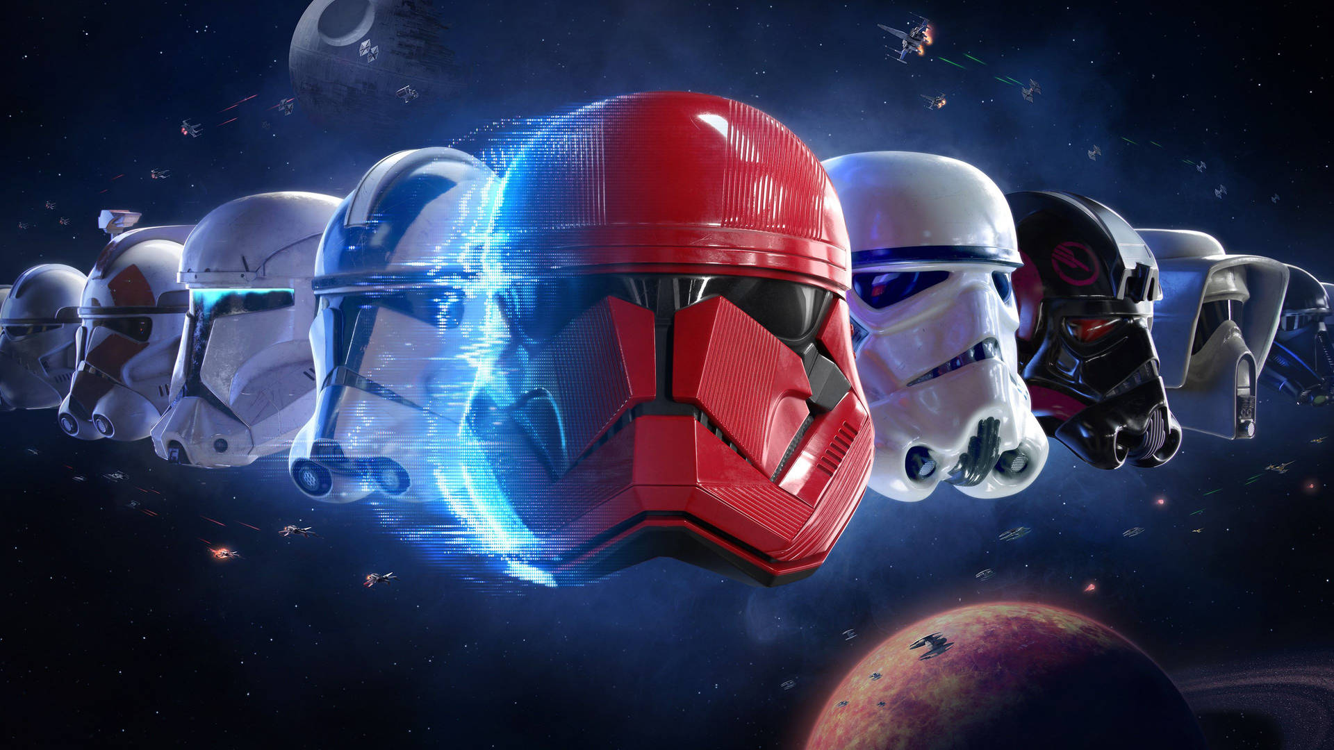 4k Star Wars Battlefront Helmet Background