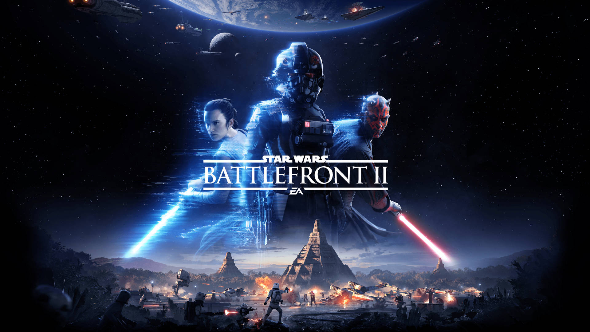 4k Star Wars Battlefront Ii Game Background