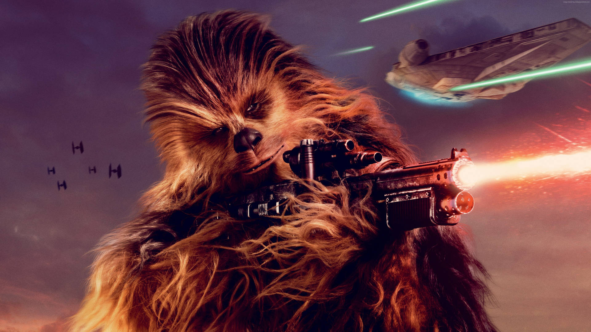 4k Star Wars Chewbacca Background