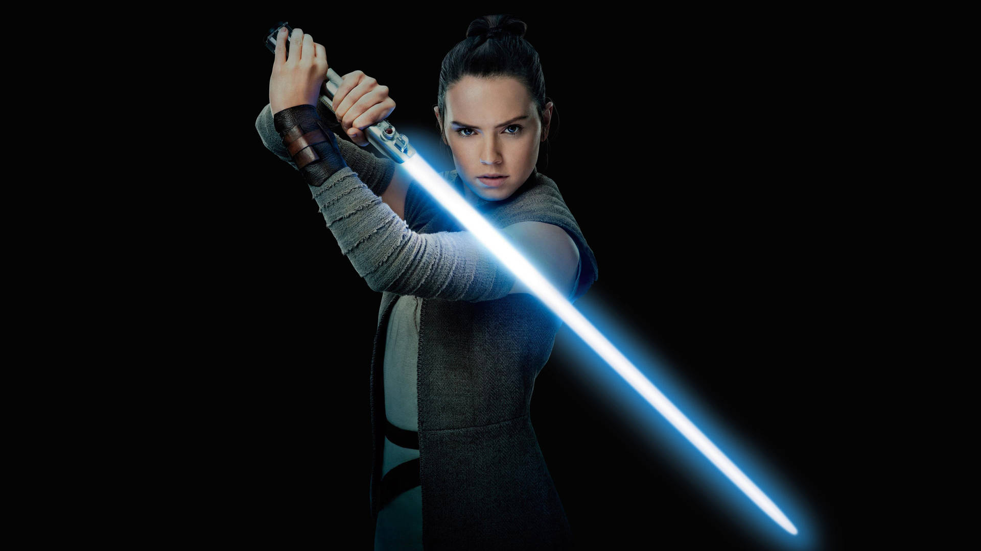 4k Star Wars Rey Lightsaber