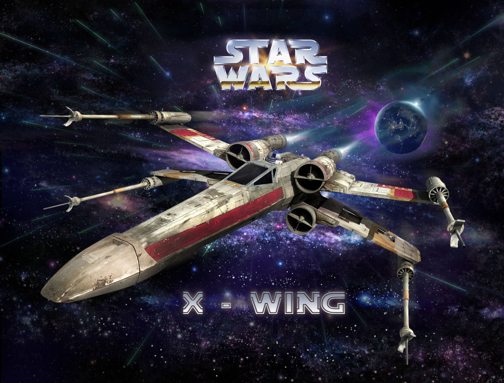 4k Star Wars T-70 X Wing