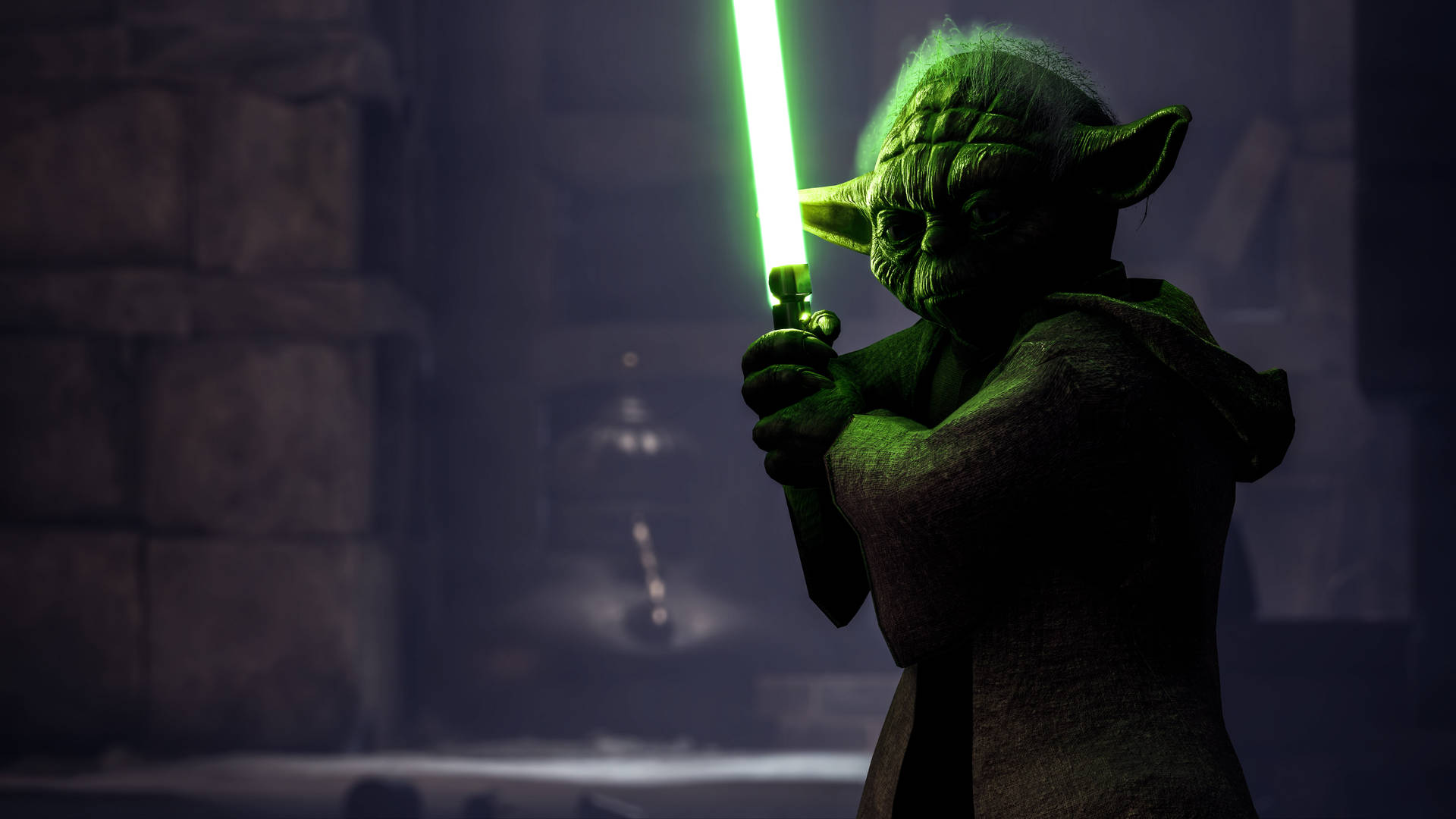 4k Star Wars Yoda Background