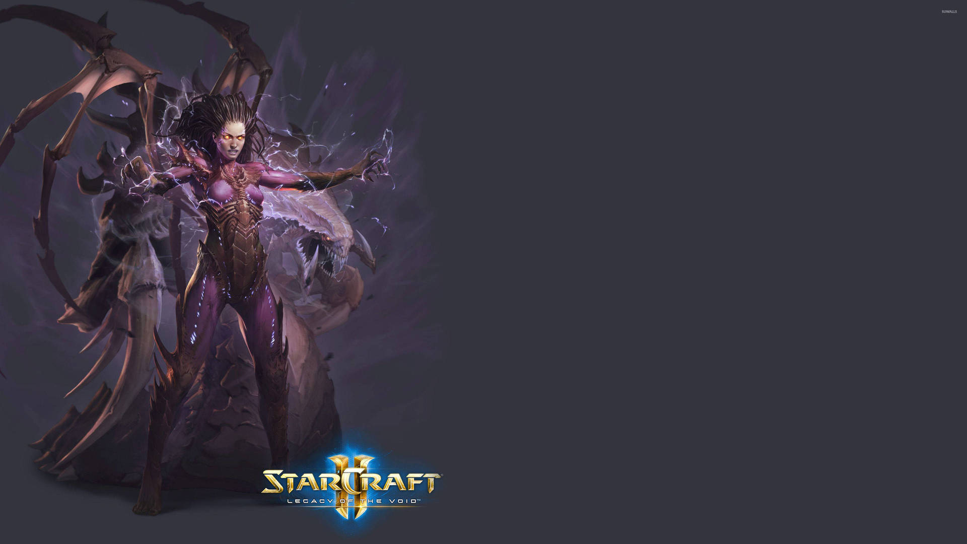 4k Starcraft 2 Sarah Kerrigan Background