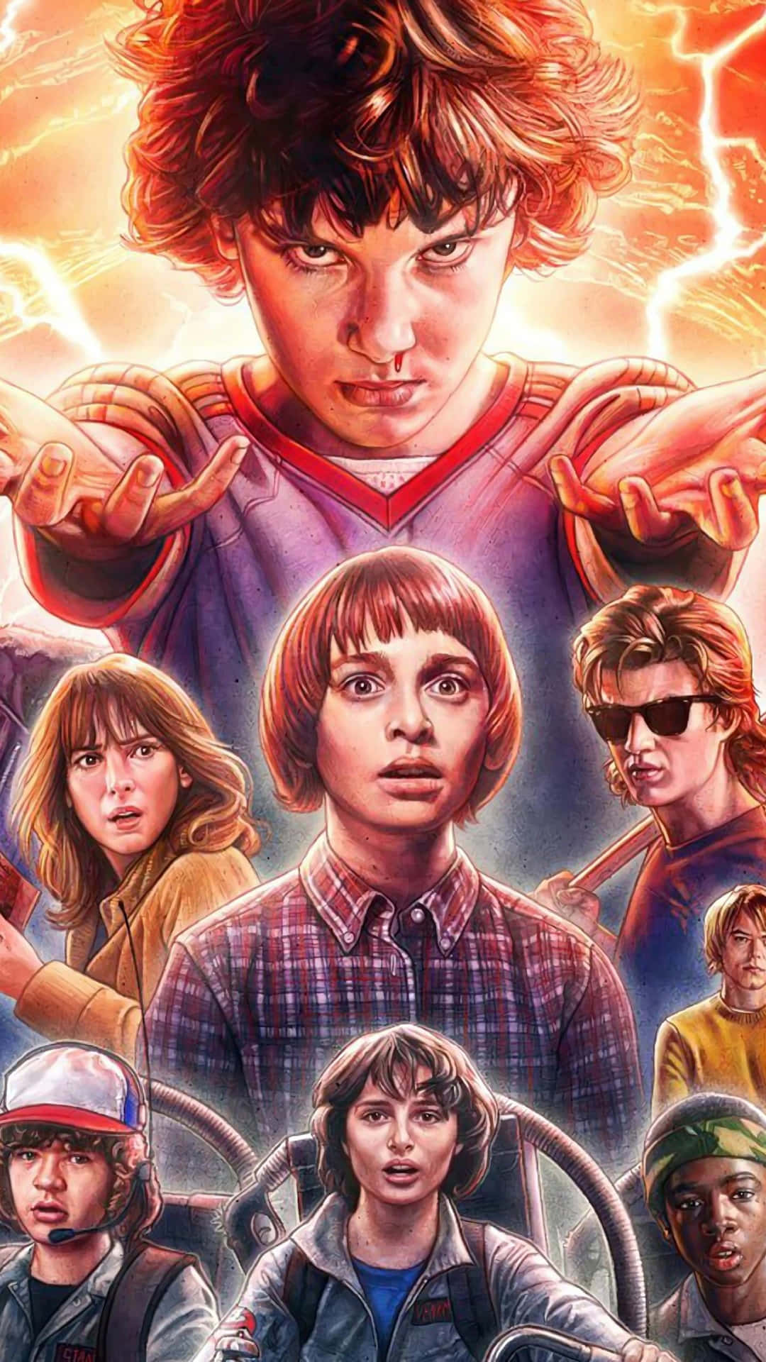 4k Stranger Things 3840 X 6826 Background