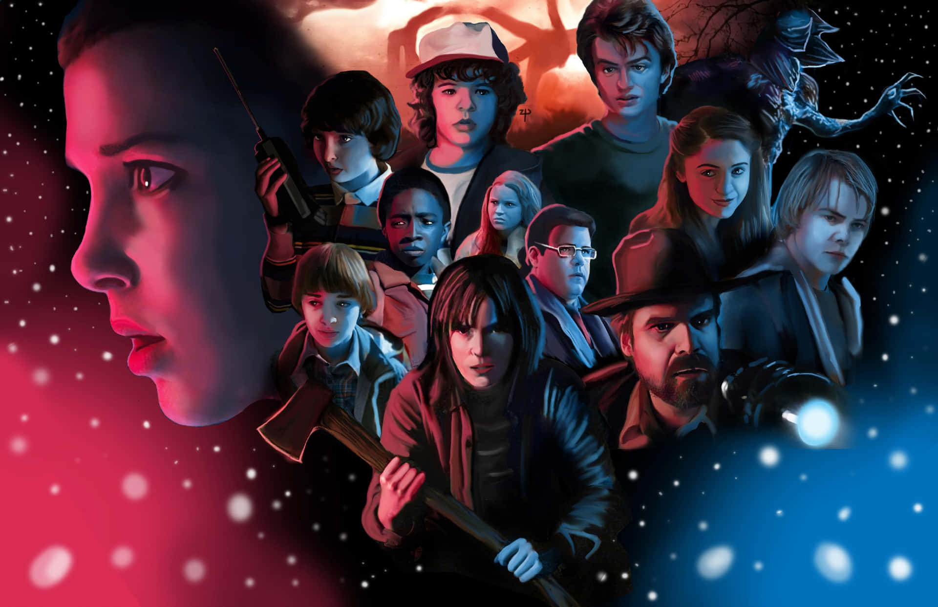 4k Stranger Things 3845 X 2487