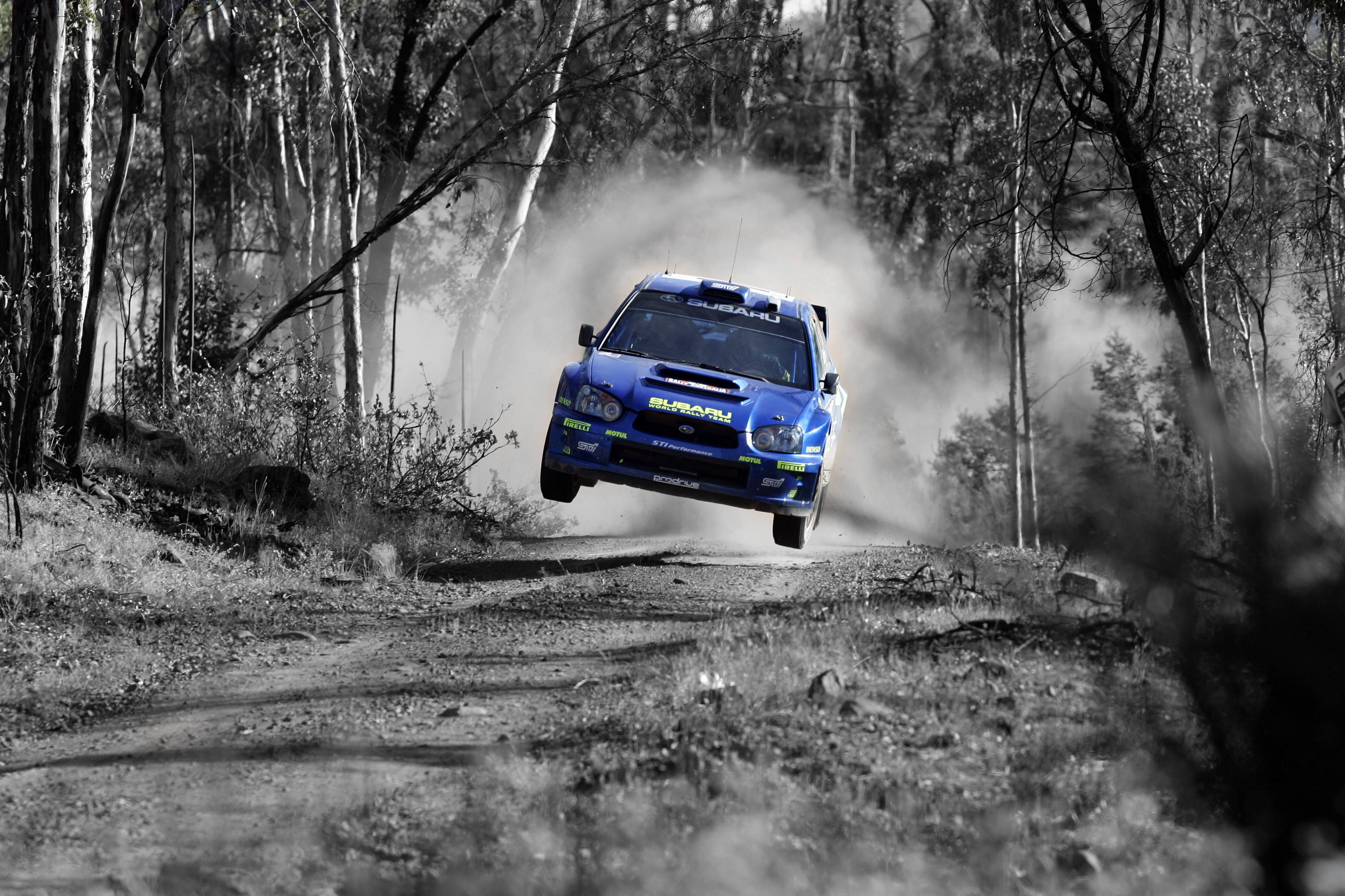 4k Subaru Wrx Sti Dirt Background