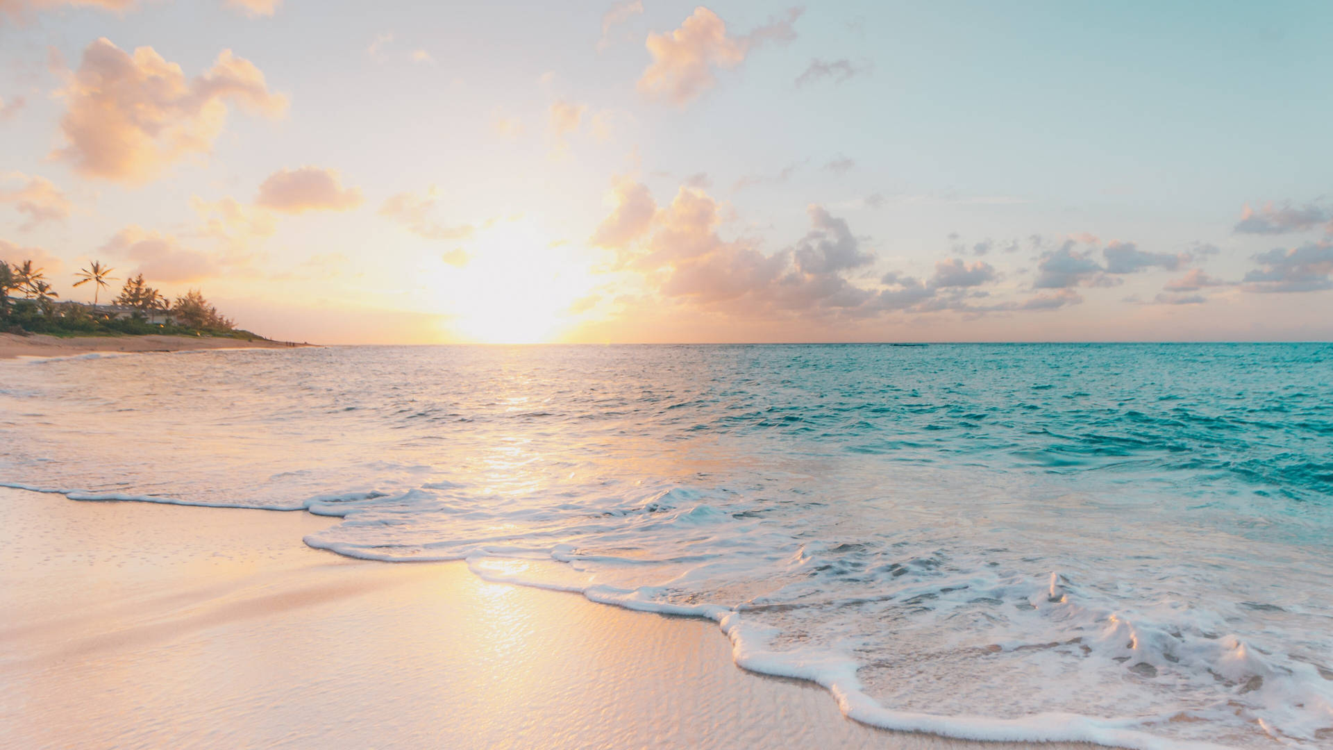 4k Summer Beach Background