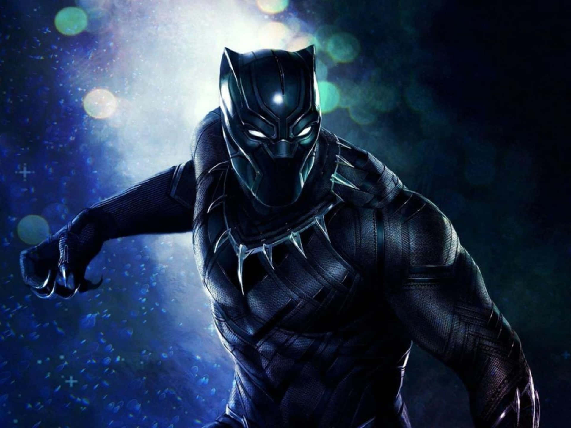 4k Superhero Marvel's Black Panther Background