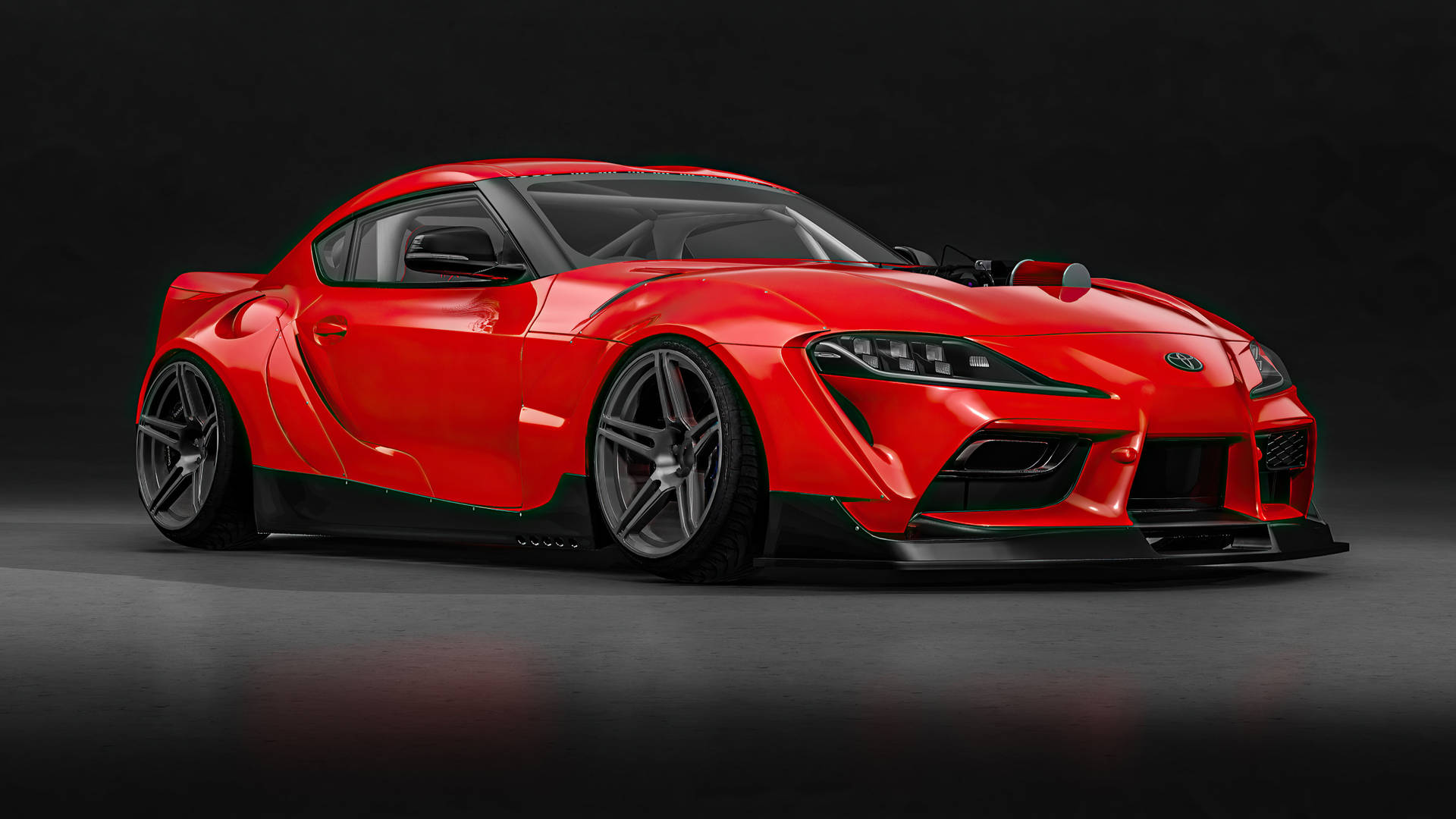 4k Supra Custom Exterior Background