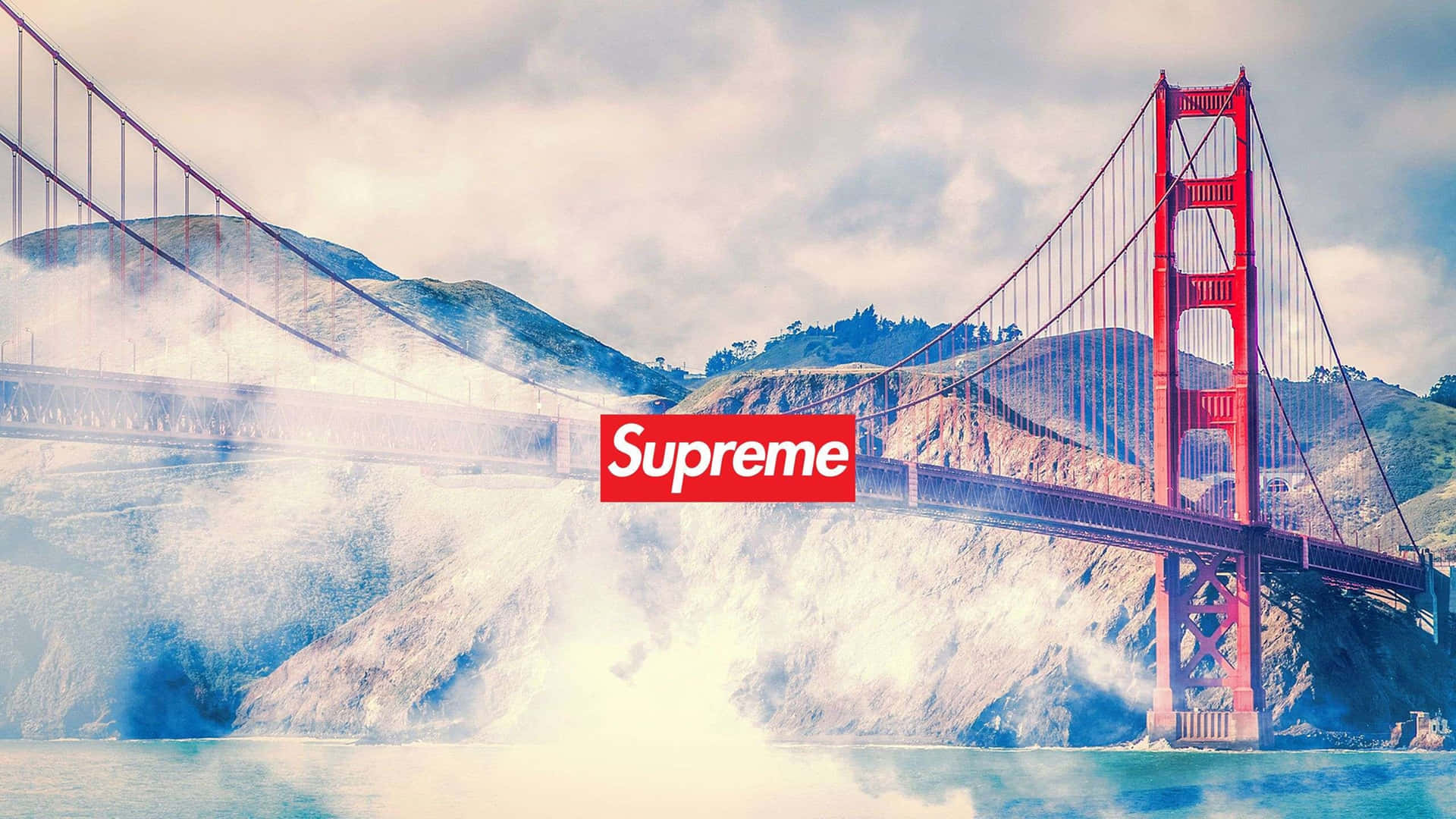 4k Supreme Golden Gate Bridge Background