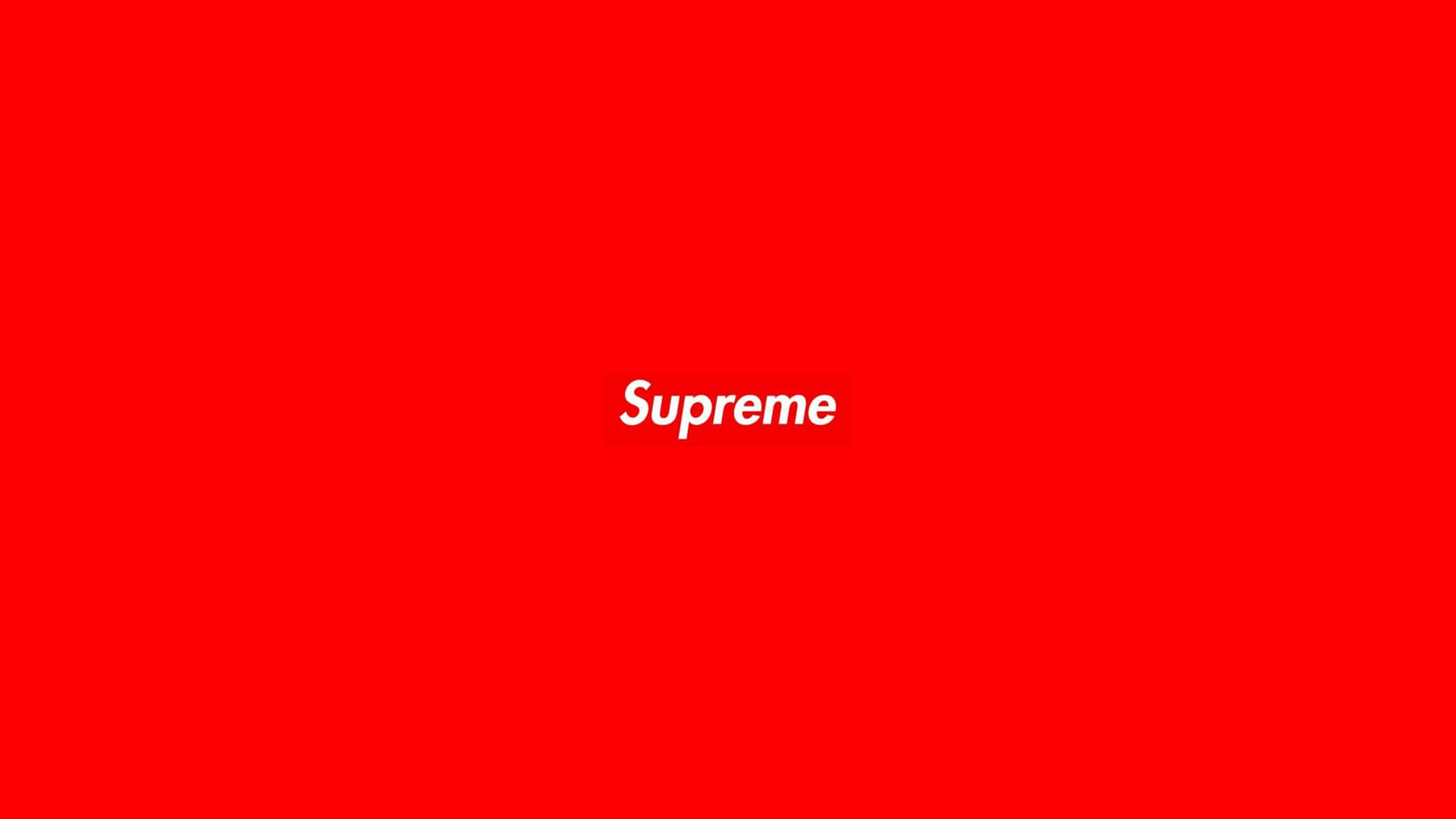 4k Supreme Logo Tiny White Background