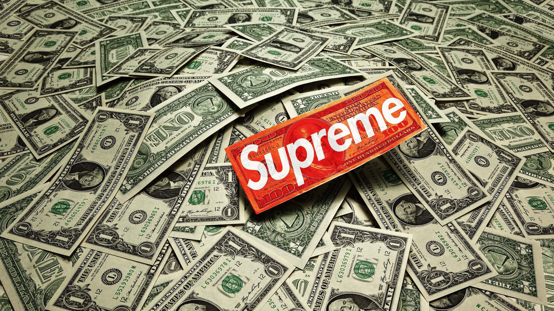 4k Supreme One Dollar Money