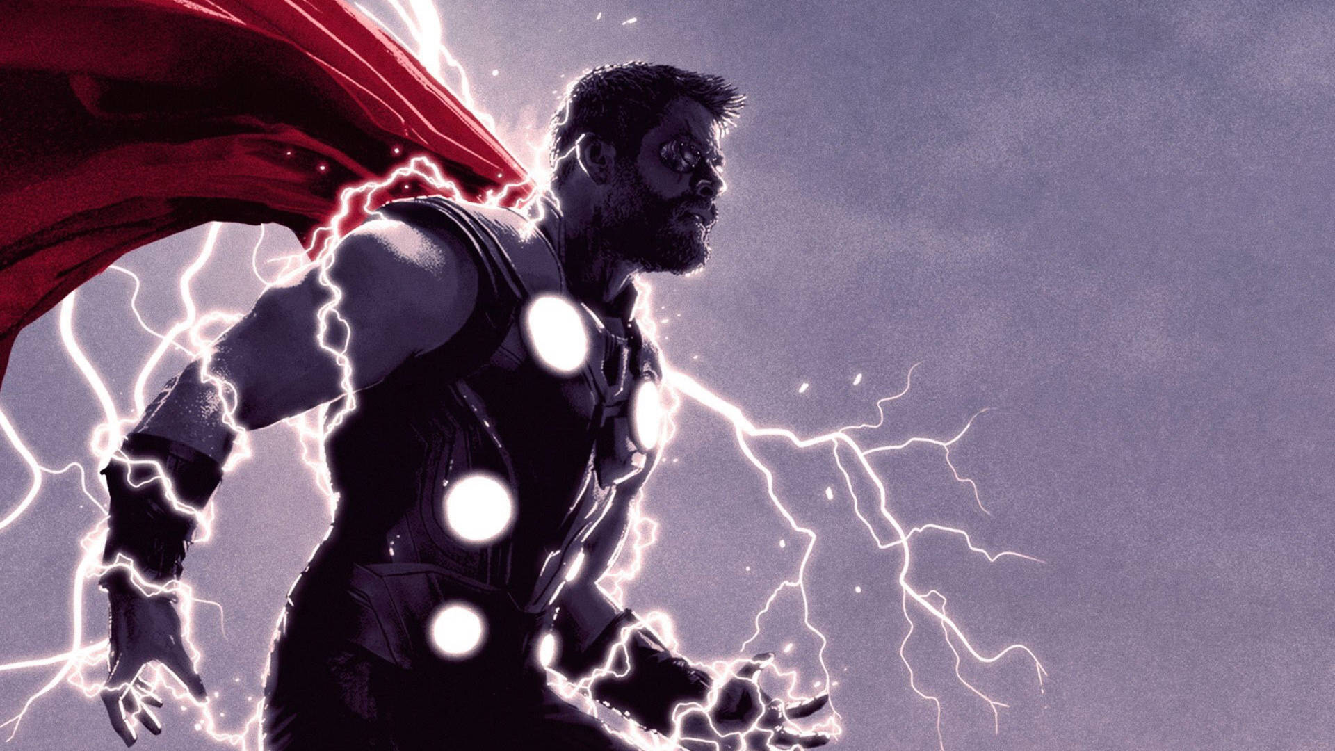 4k Thor: The God Of Thunder Background
