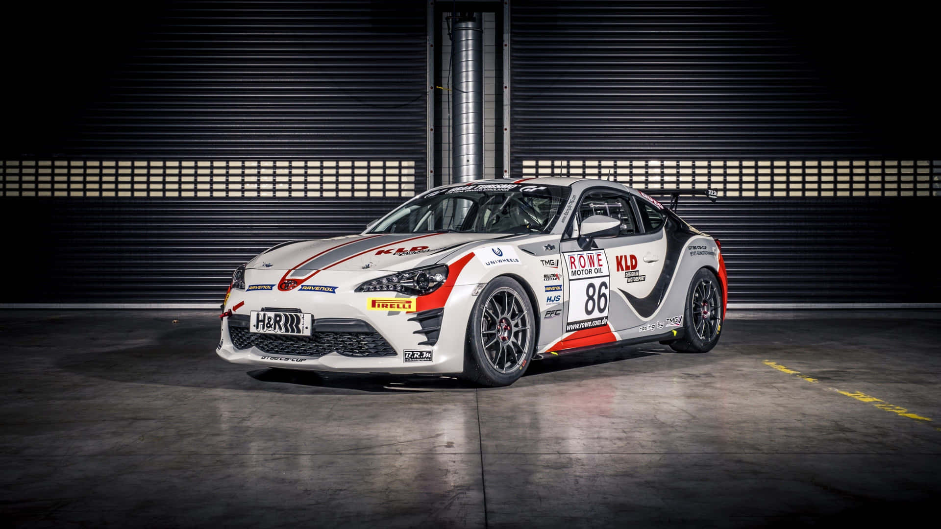 4k Toyota 86 Car Gazoo Racing Background